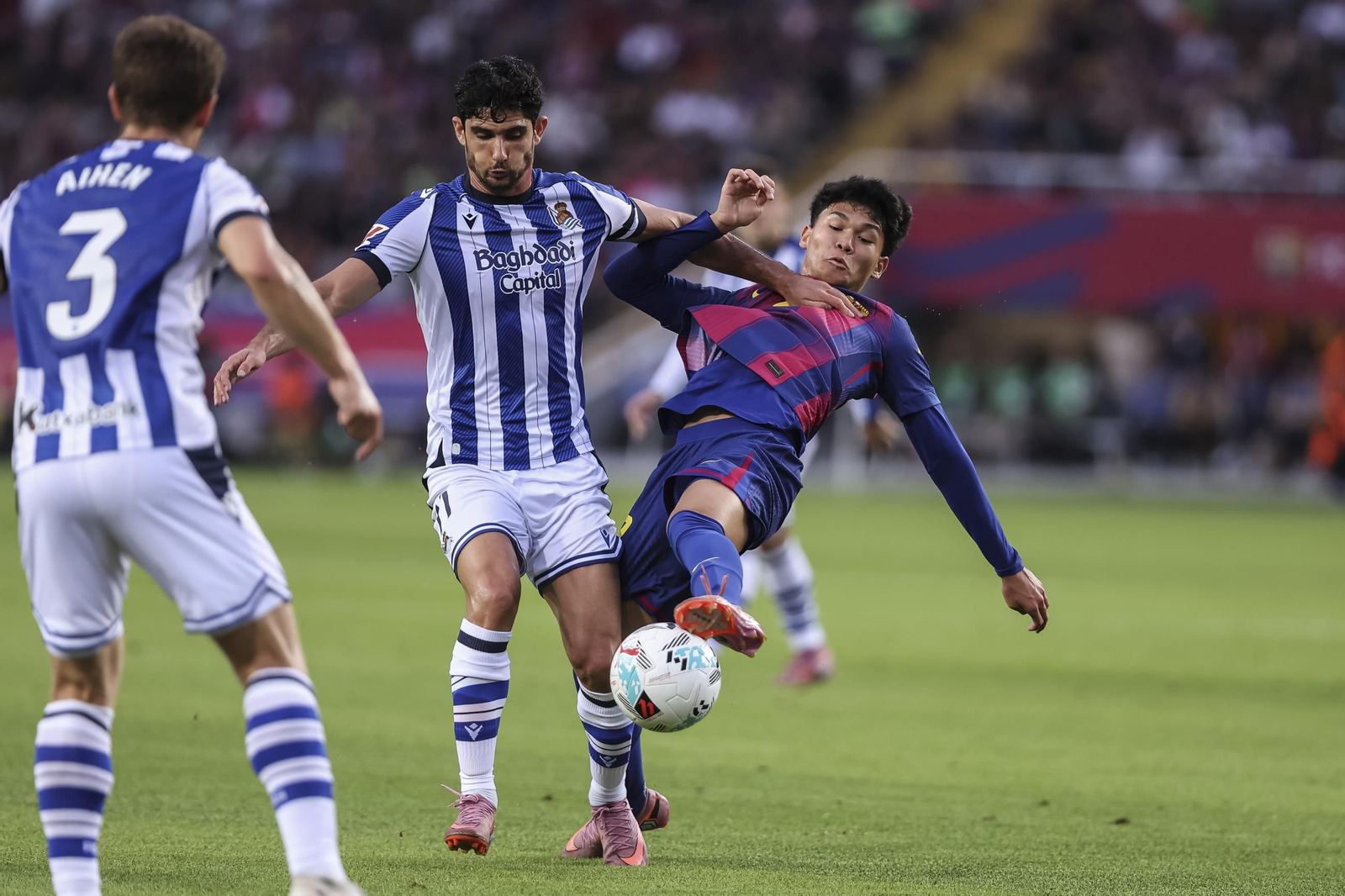 Las imágenes del Barcelona-Real Sociedad