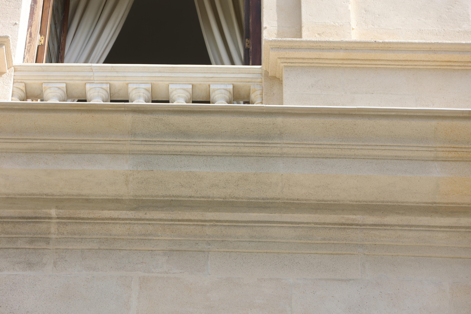 Obras en la fachada del ayuntamiento