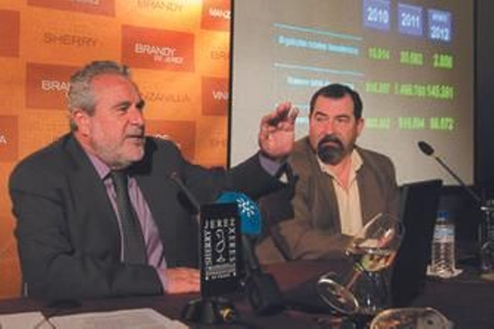 Durán, en un momento de la presentación que hizo ayer en el Consejo.