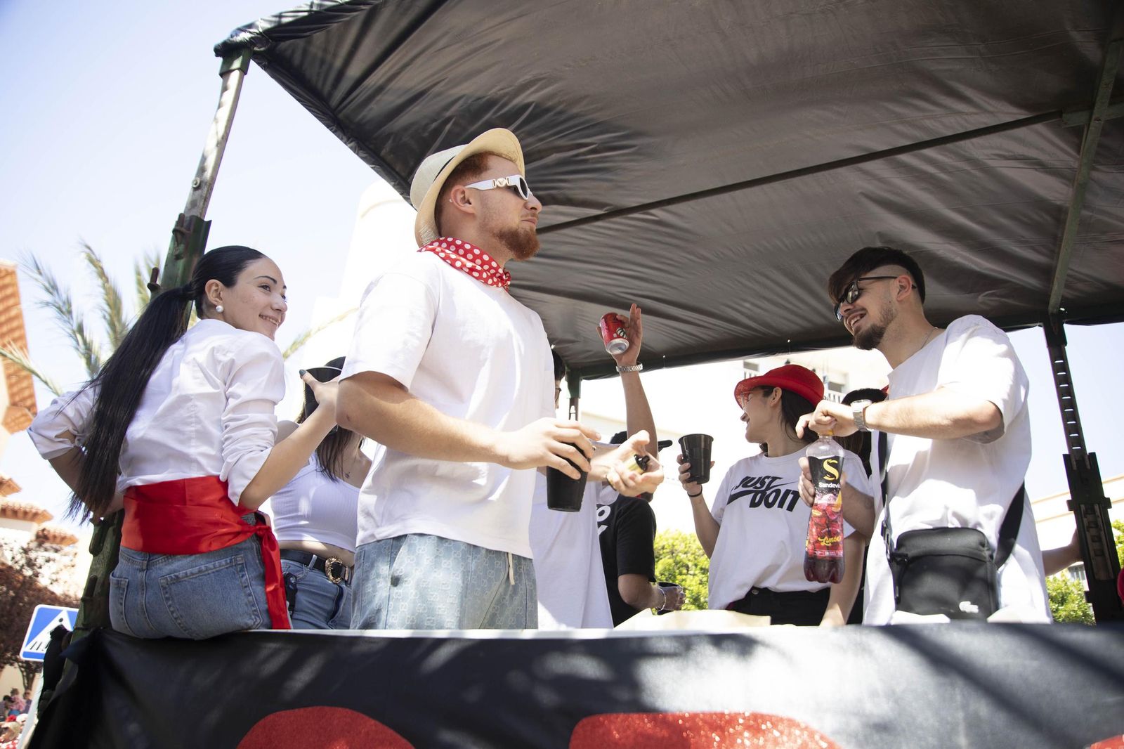 Las imágnes de la misa y procesión en honor a San Marcos en El Ejido