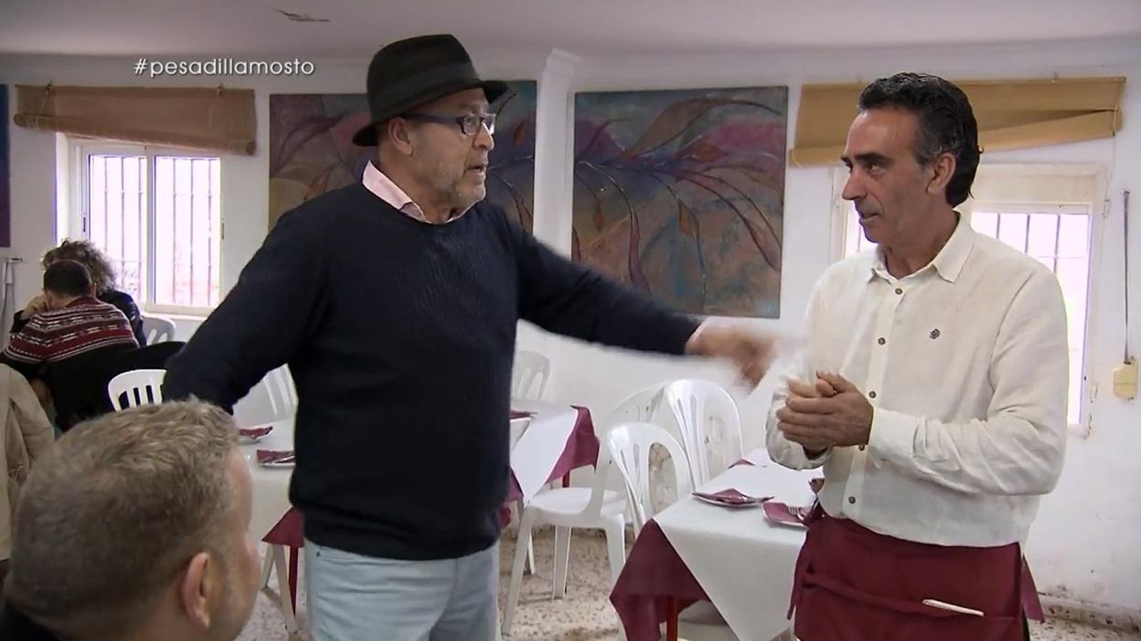 Un momento del programa que se emite hoy.