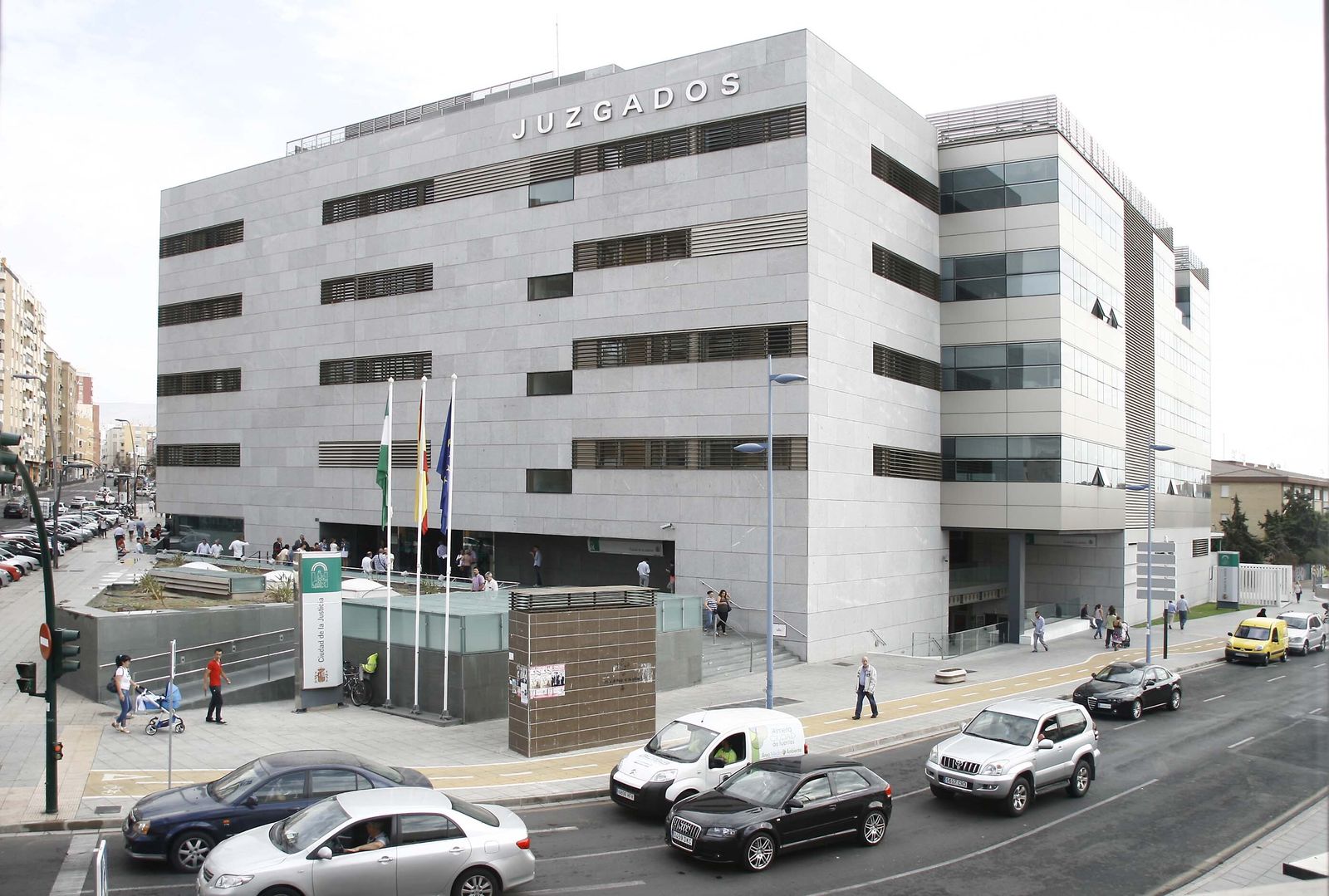 Imagen de archivo de la Ciudad de la Justicia de Almería.