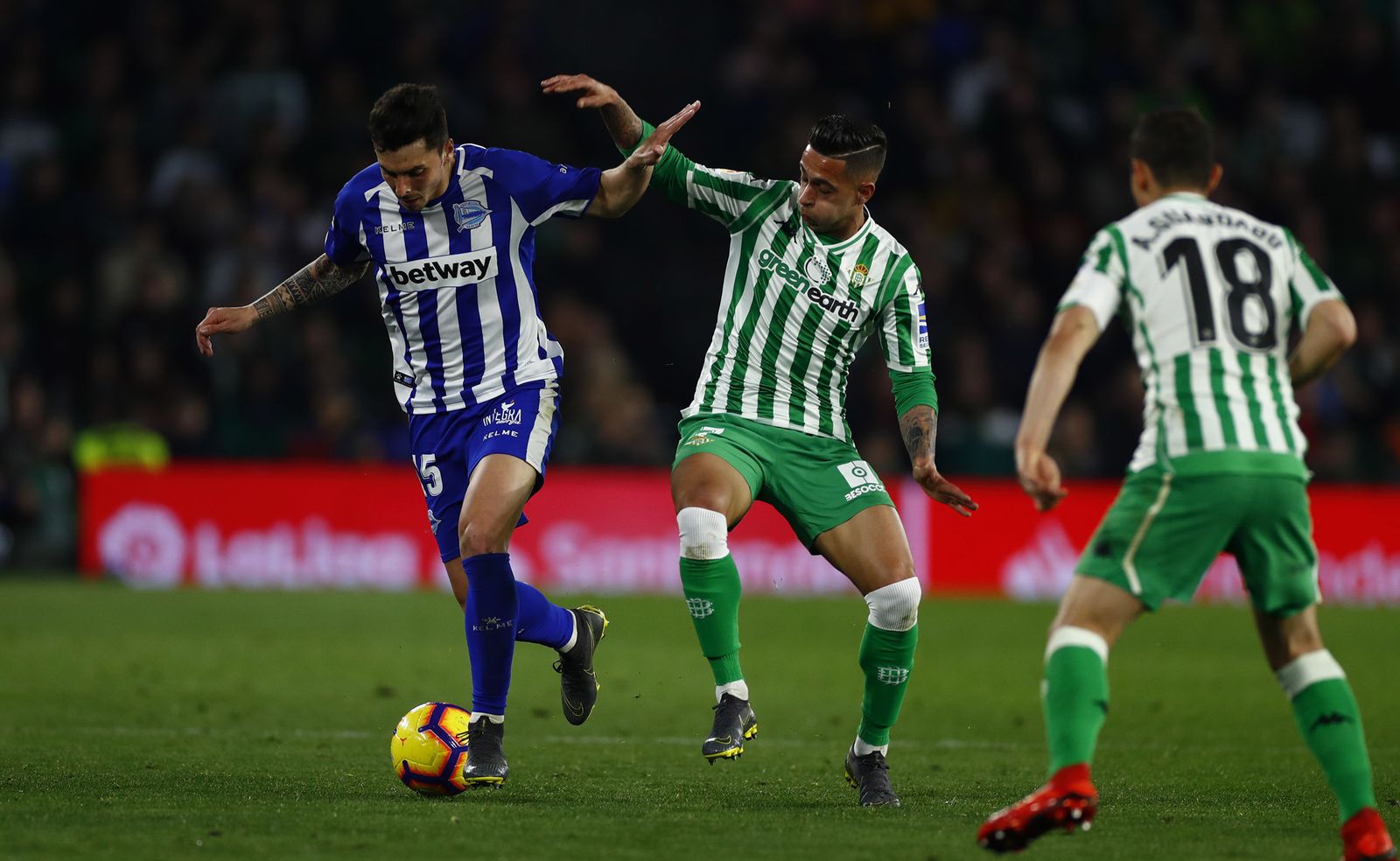Las imágenes del Betis-Alavés