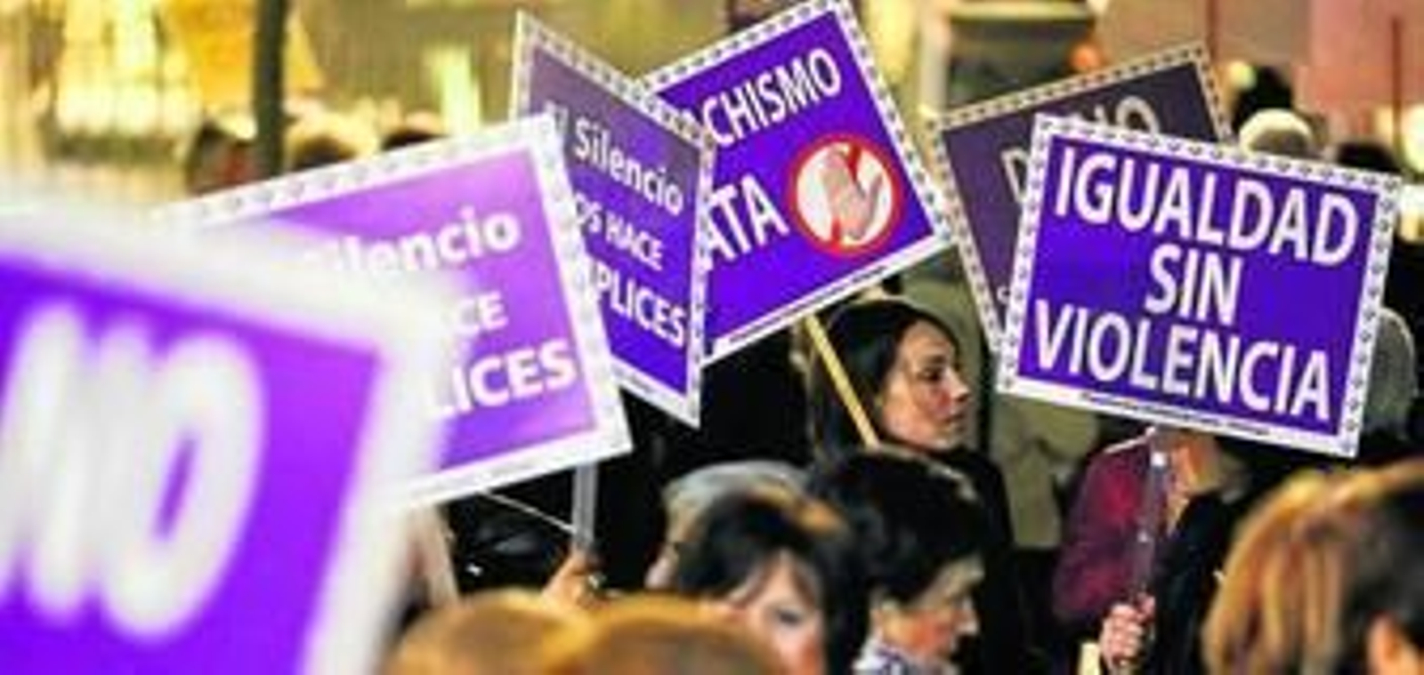 Manifestación contra la violencia de género el 25 de noviembre del año pasado. Manifestación contra la violencia de género el 25 de noviembre del año pasado.