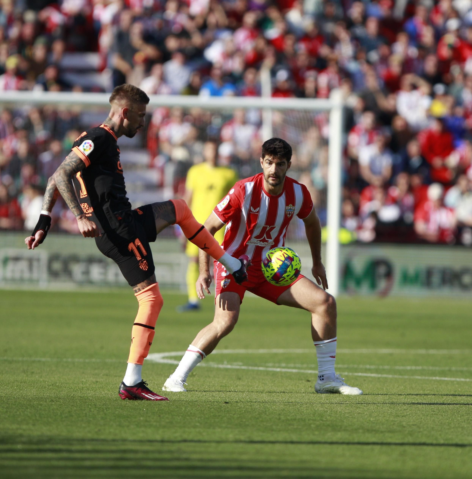 Fotogalería del partido de la Liga Santander, U.D. Almería-Valencia