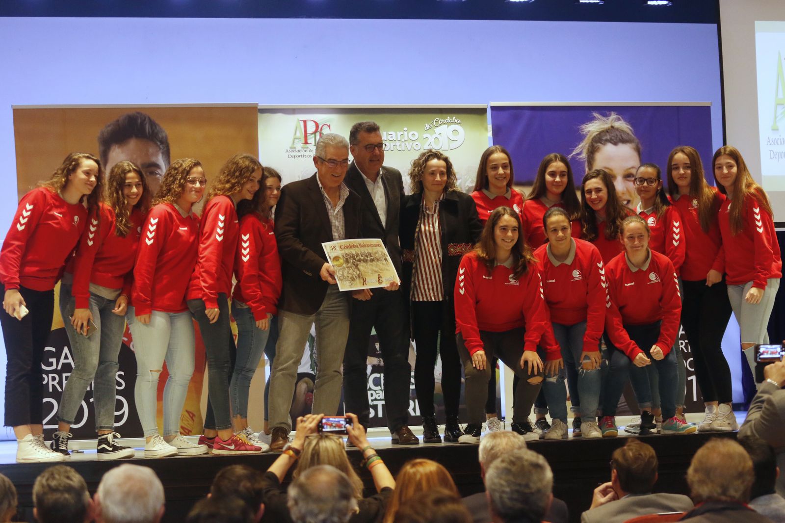 Las fotos de los premiados en la gala de los periodistas deportivos cordobeses