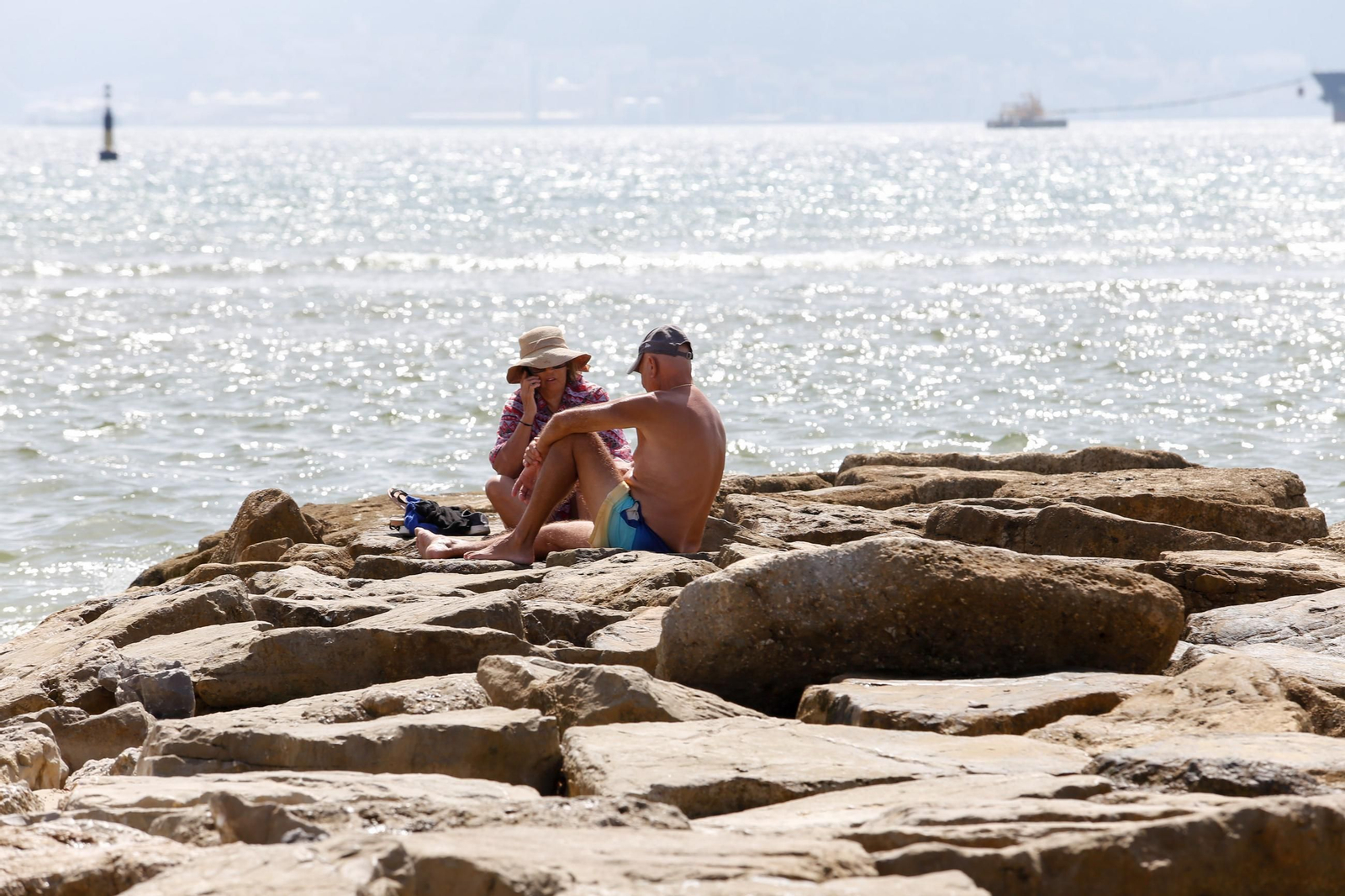 Fotos de una mañana de verano en Palmones