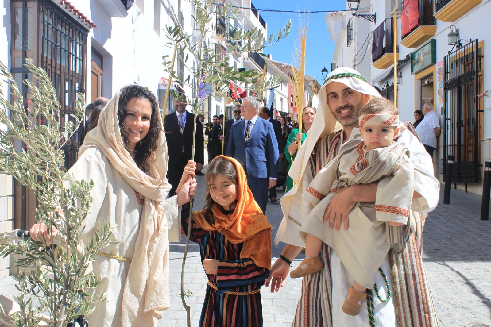 La borriquita de Vélez-Rubio, en imágenes