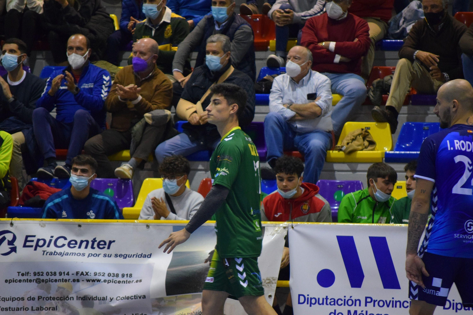 Un jugador del Iberoquinoa Antequera. Un jugador del Iberoquinoa Antequera.