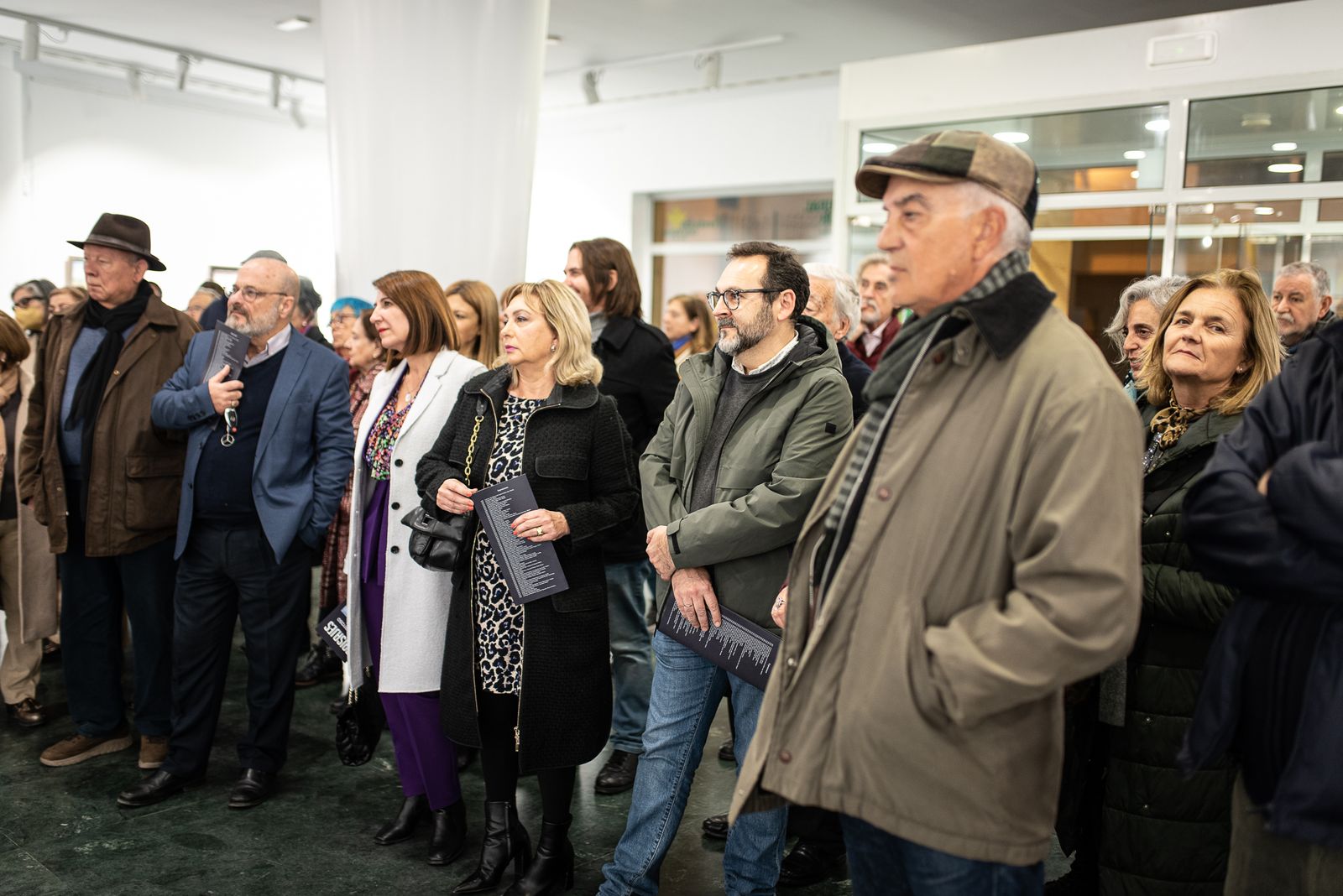 Imágenes de la inauguración de la exposción "Paisajes" de Pilar Barroso