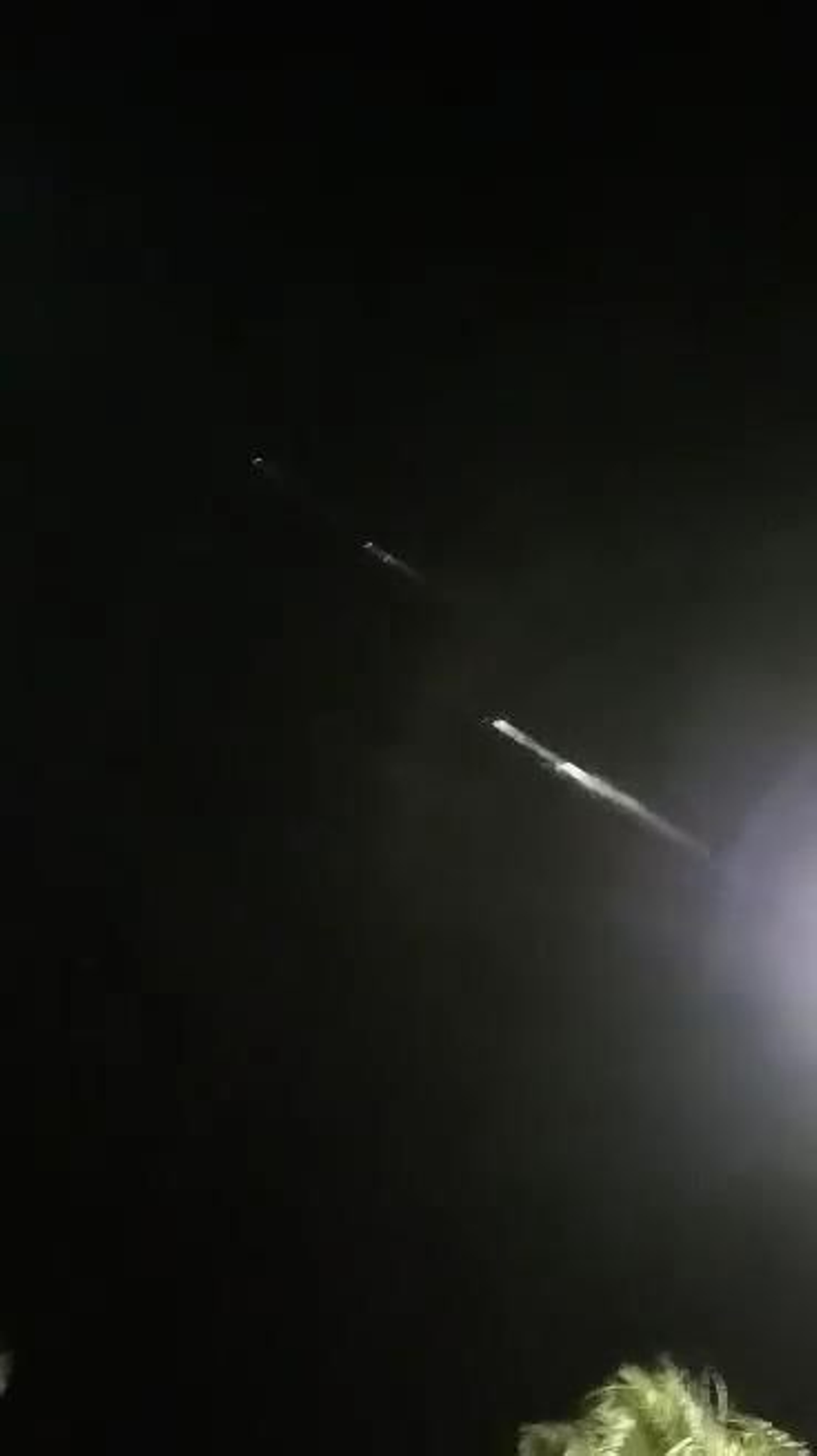 Basura espacial sobre el Campo de Gibraltar