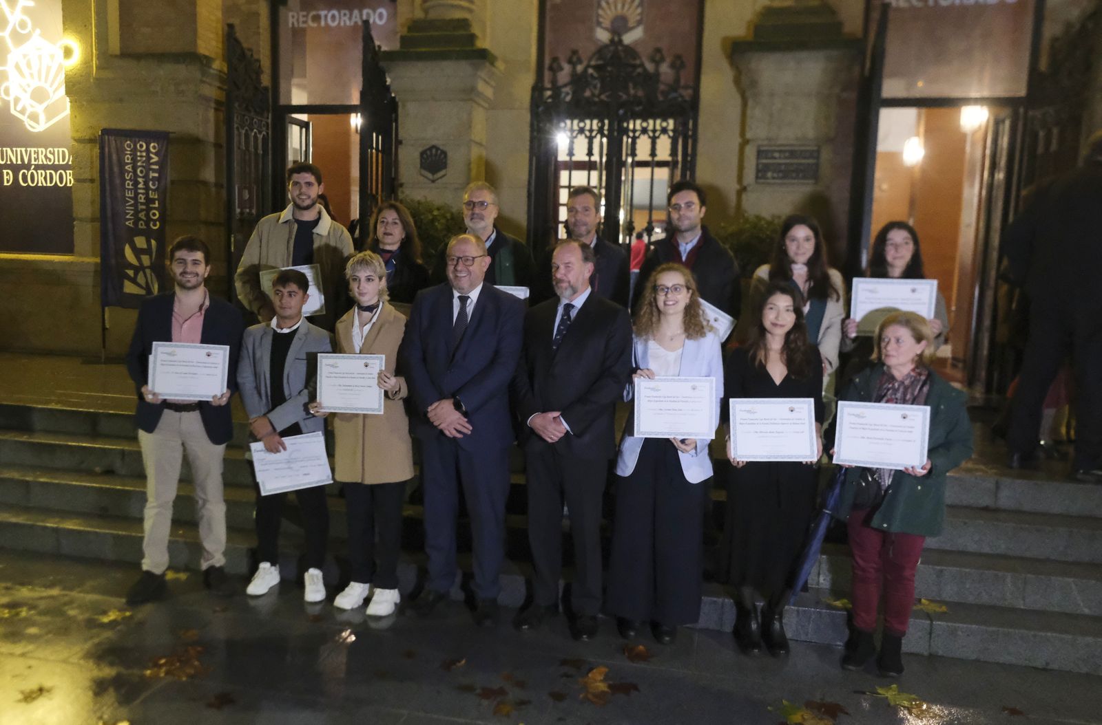 La entrega de premios de la Fundación Caja Rural del Sur a los mejores expediente de la Universidad de Córdoba, en imágenes
