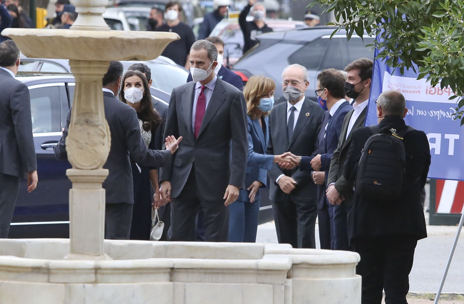 La visita de los Reyes a Málaga, en fotos