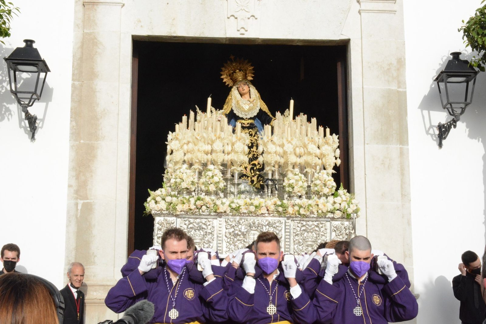 Las fotos del Viernes Santo en San Roque: la Magna del Santo Entierro
