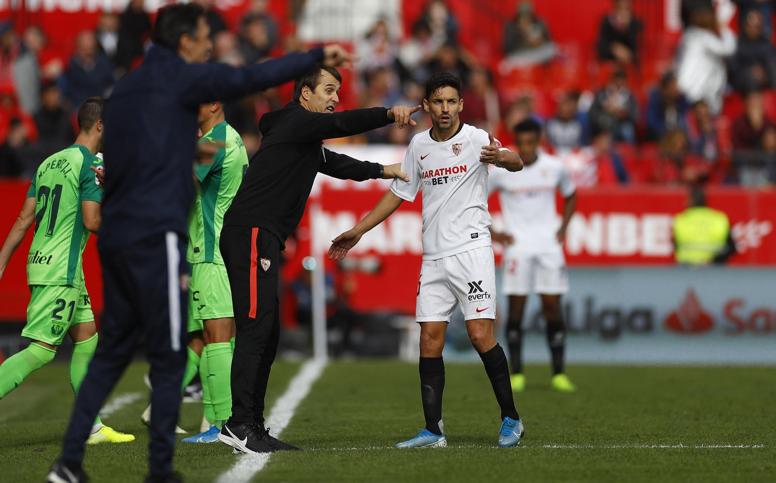 Las imágenes del Sevilla fc-Leganés