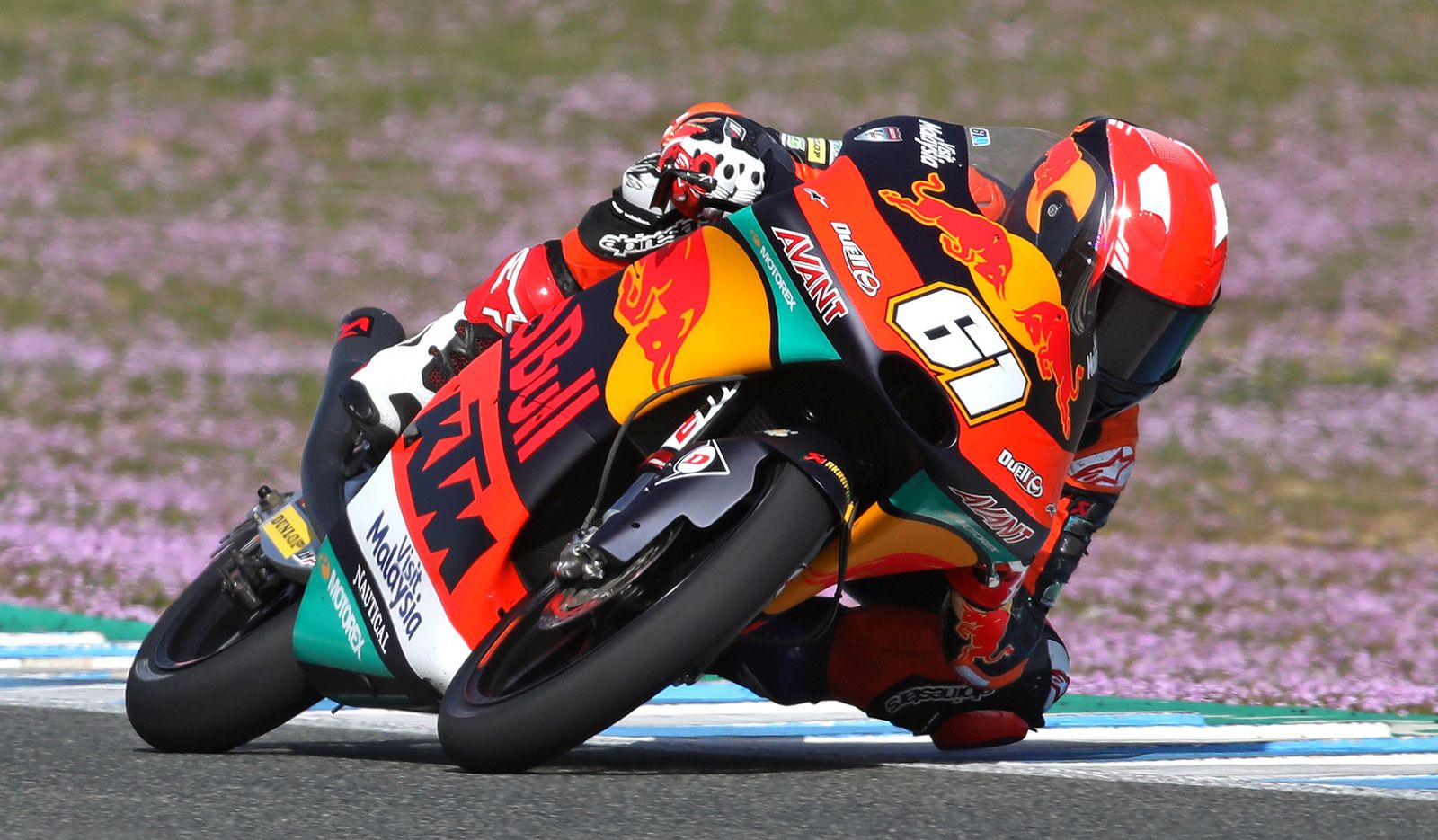 Imágenes de los entrenamientos de Moto2 y Moto3