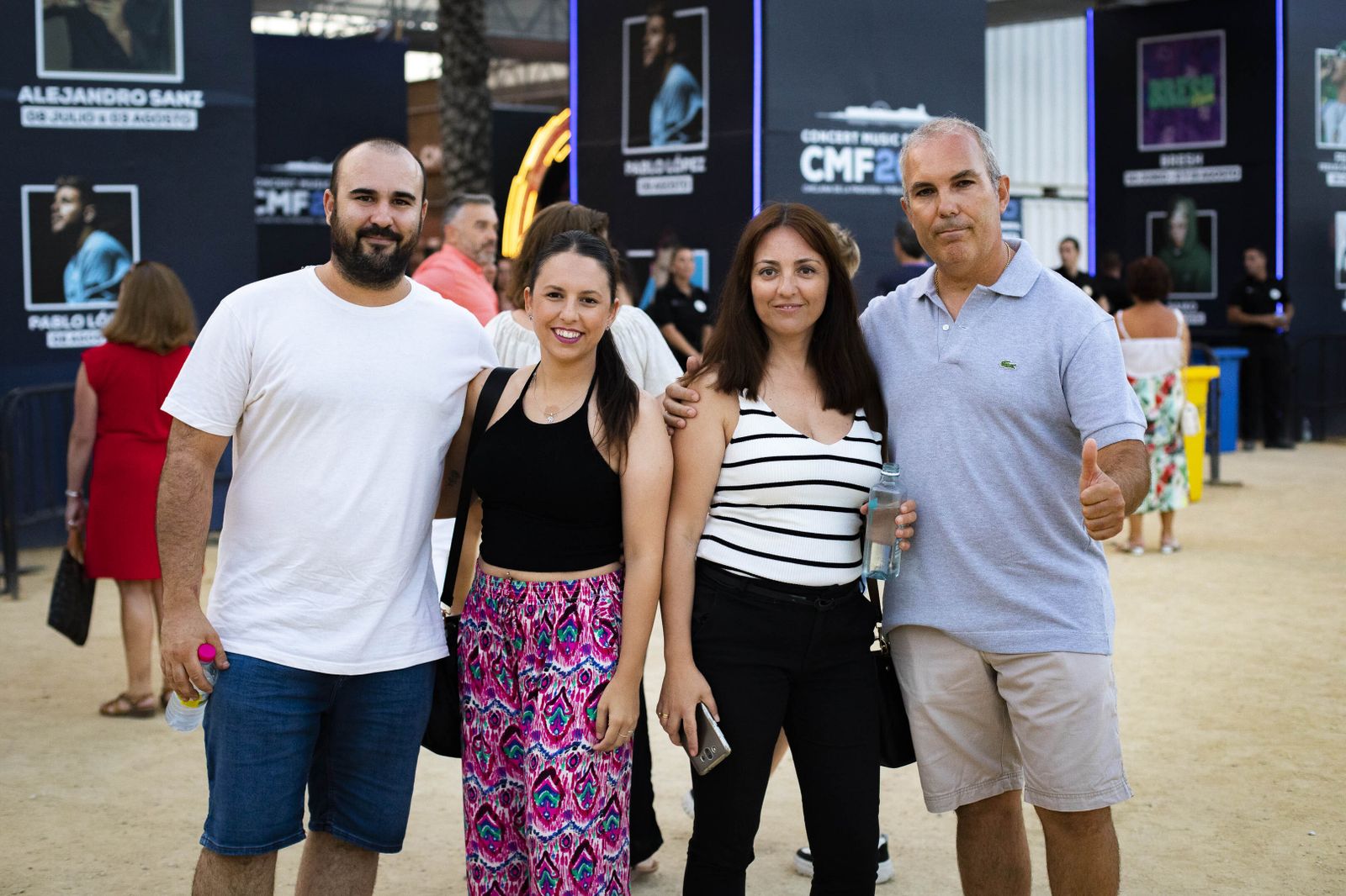 Búscate entre las imágenes del concierto de David Bisbal en Concert Music Festival de Chiclana