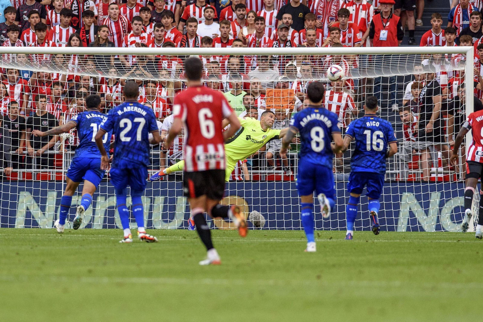 Las imágenes del Athletic - Getafe