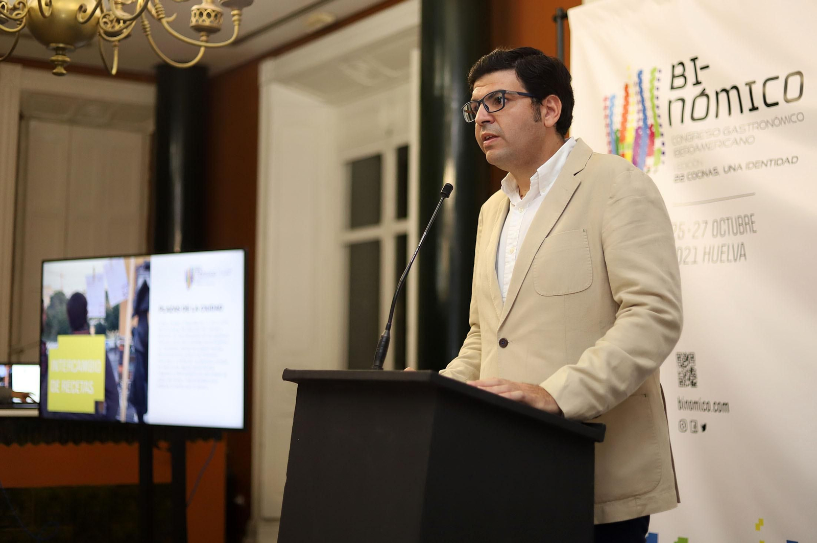Imágenes de la presentación del Congreso Gastronómico Iberoamericano "Bi-nómico"