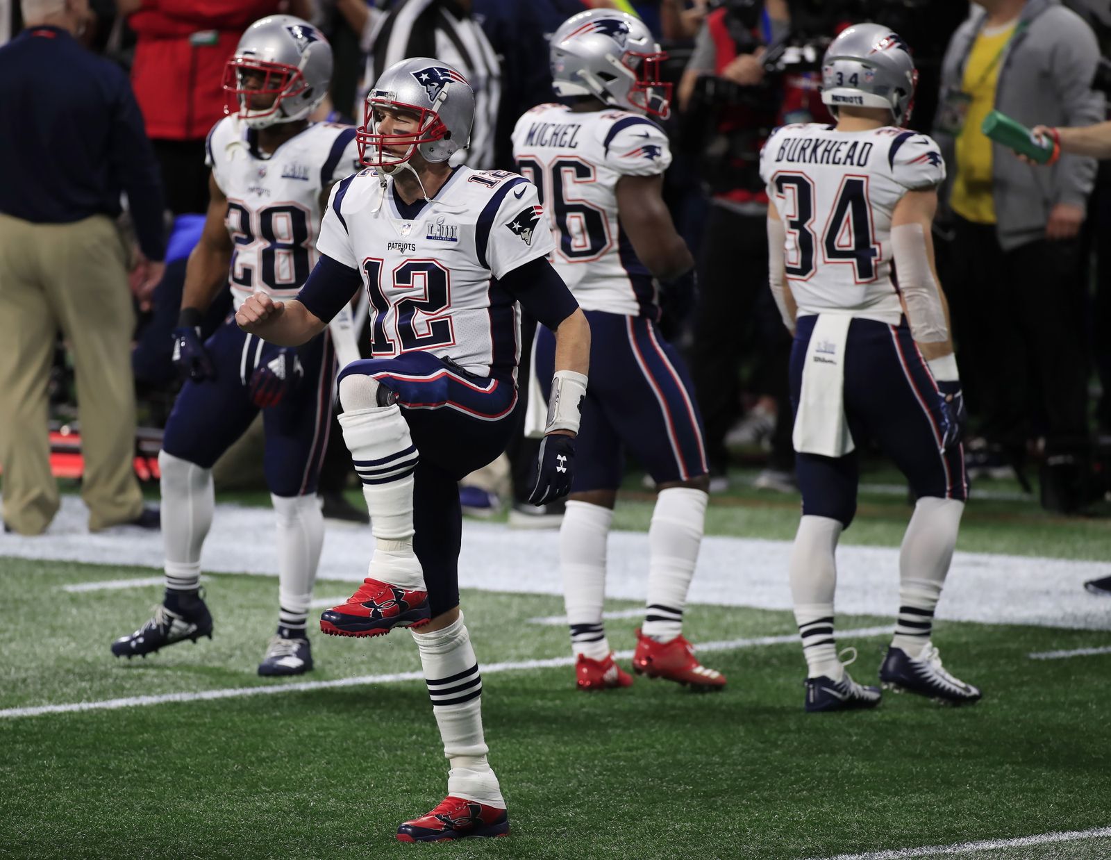 Las imágenes de la final de la Super Bowl