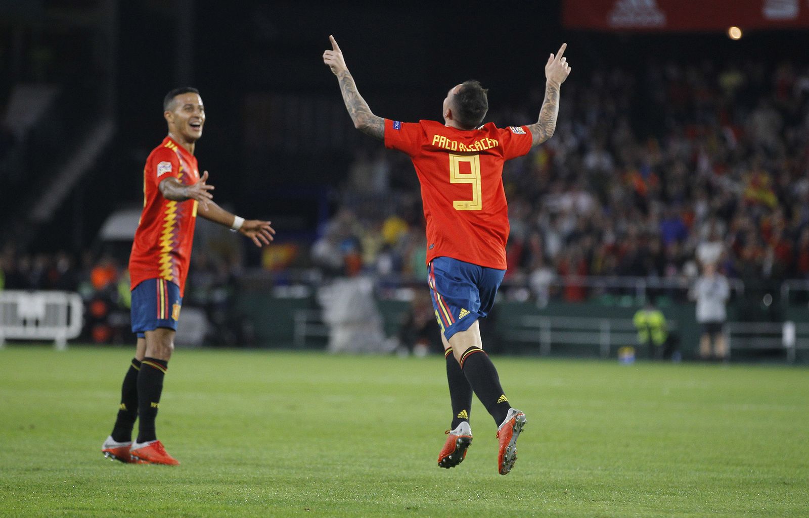 Las imágenes del España-Inglaterra