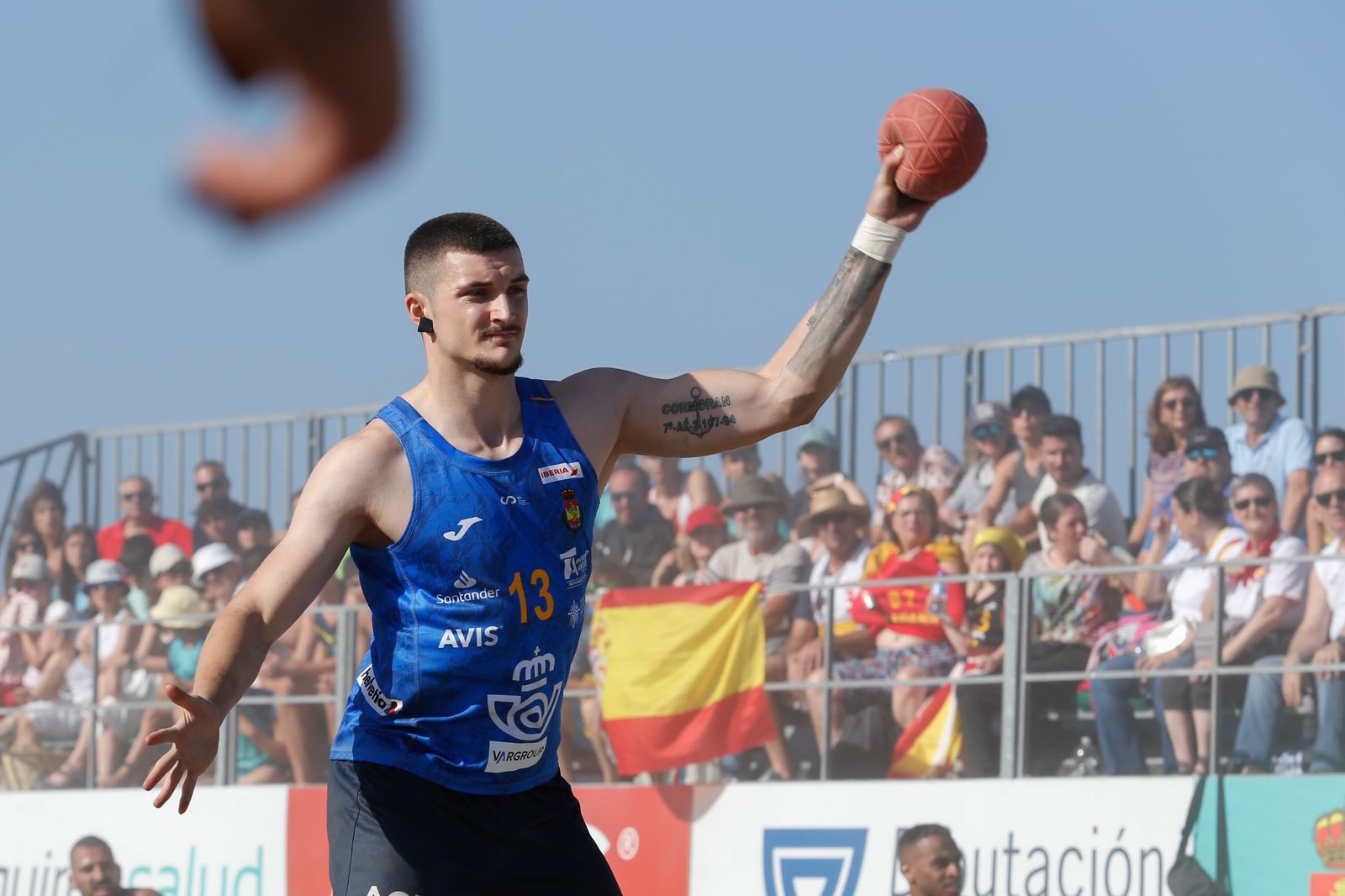 Las fotos del Torneo Internacional  de España de balonmano playa de La Línea