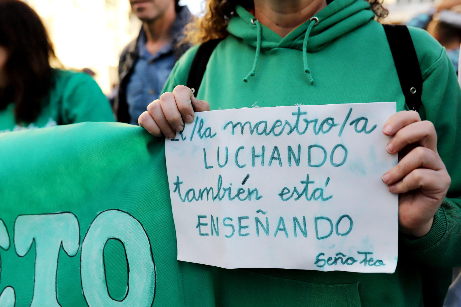 Protestas en Jerez contra el nuevo decreto de escolarización