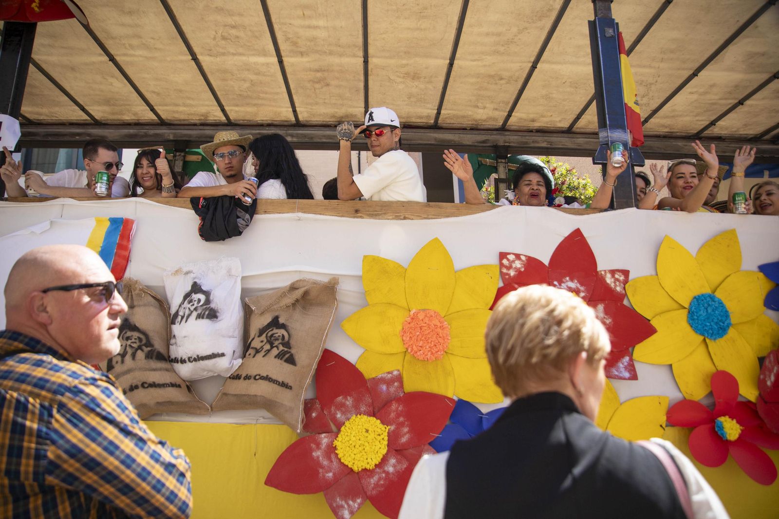 Las imágnes de la misa y procesión en honor a San Marcos en El Ejido