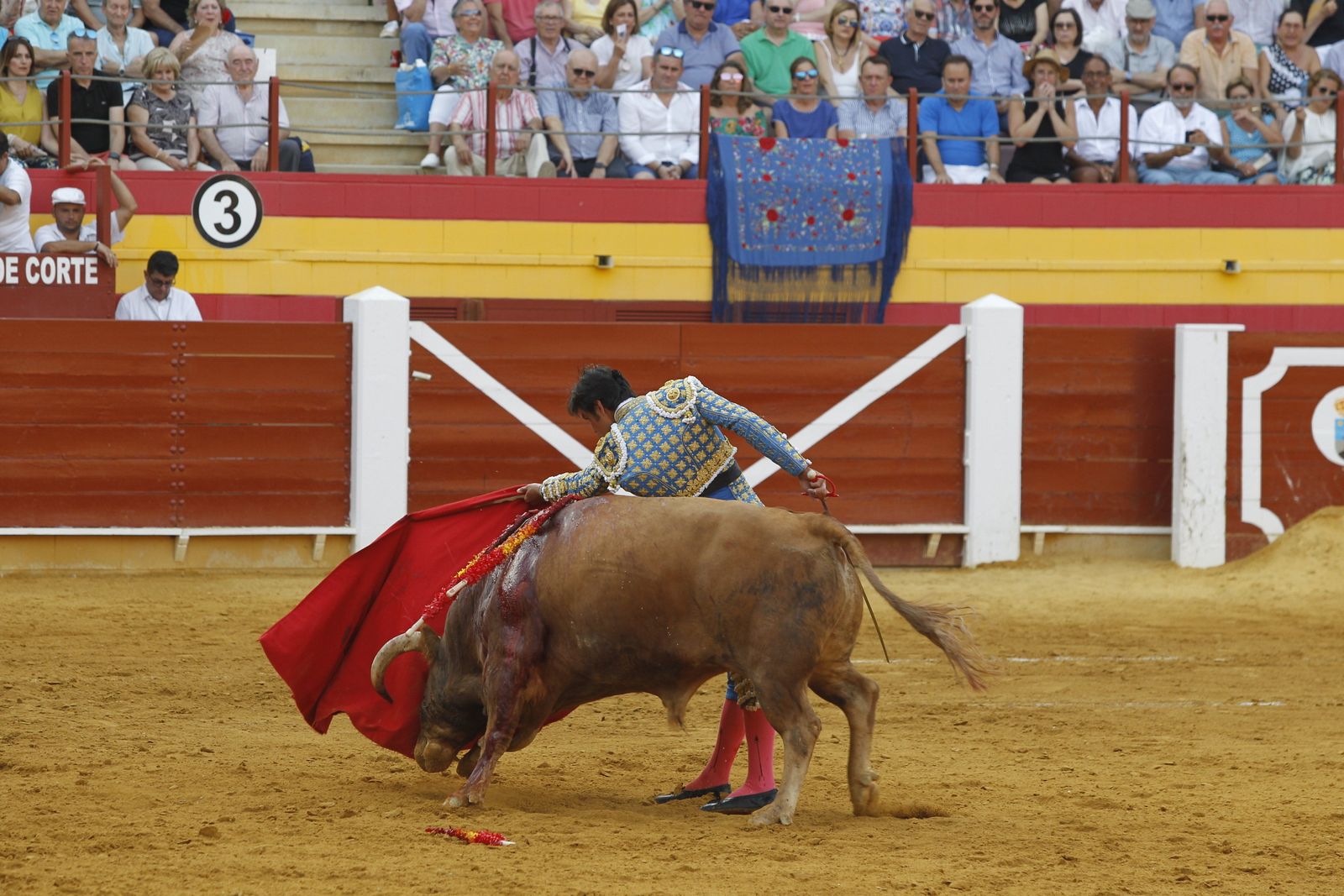 Fotogalería corrida toros Feria Santa Ana-Roquetas de Mar-El Juli-Perera-Aguado