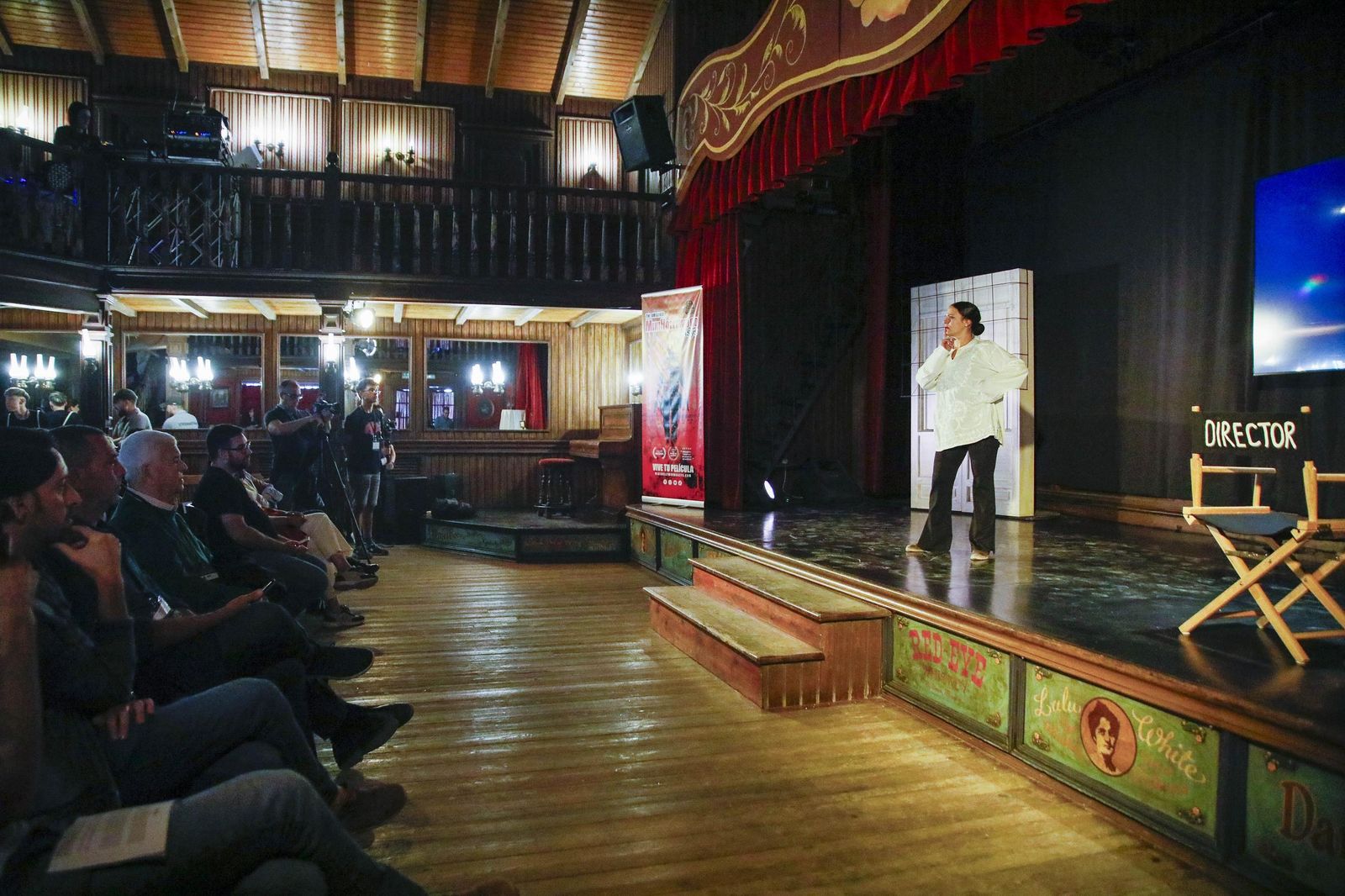 Las imágenes del premio desierto de Tabernas a Eugenio Alabiso en el Almería Western Film Festival