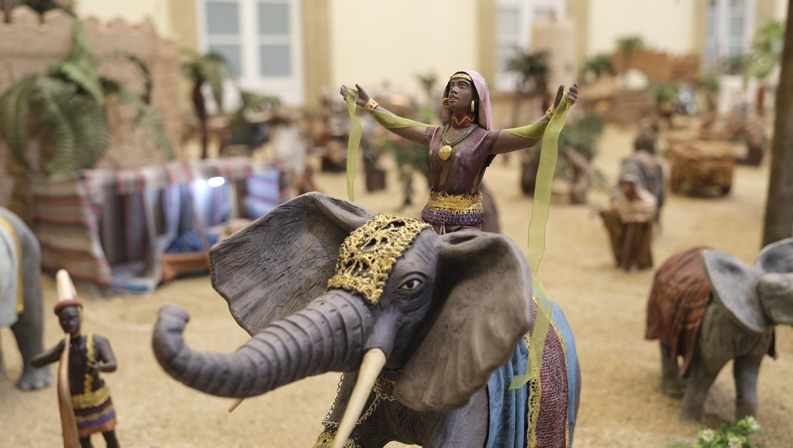 Llega la navidad con el Belén de Diputación de Almería, en imágenes