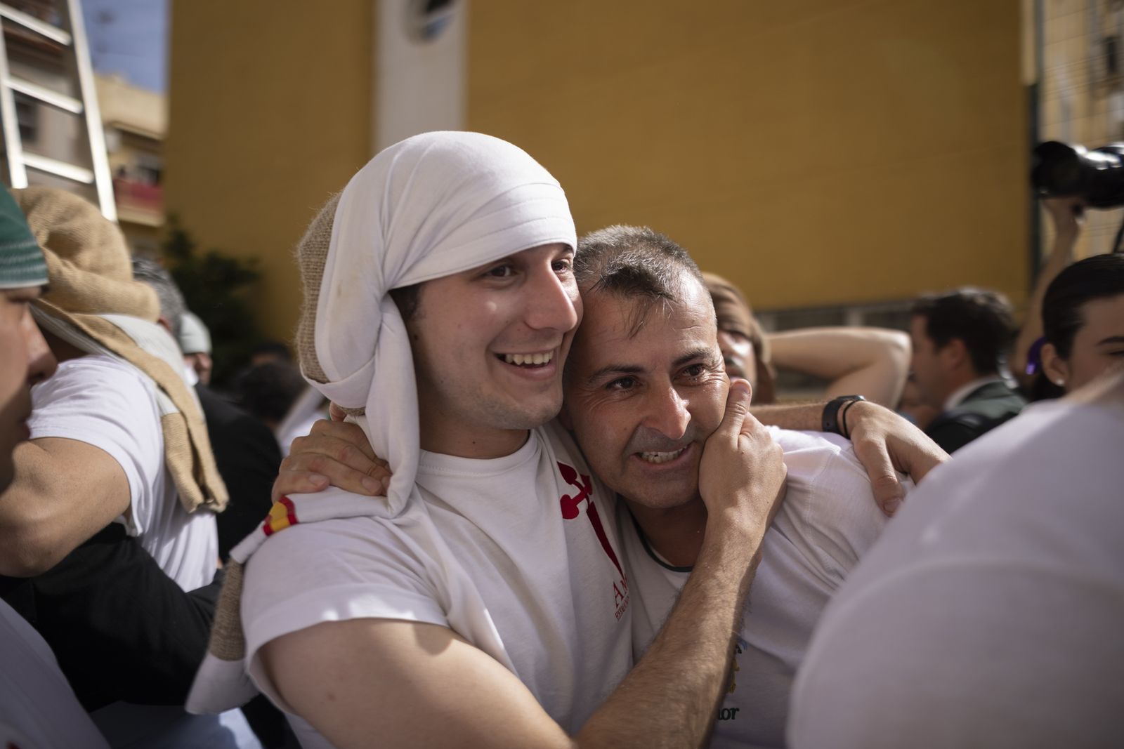 Lunes Santo: Tres Caídas en Huelva, en imágenes