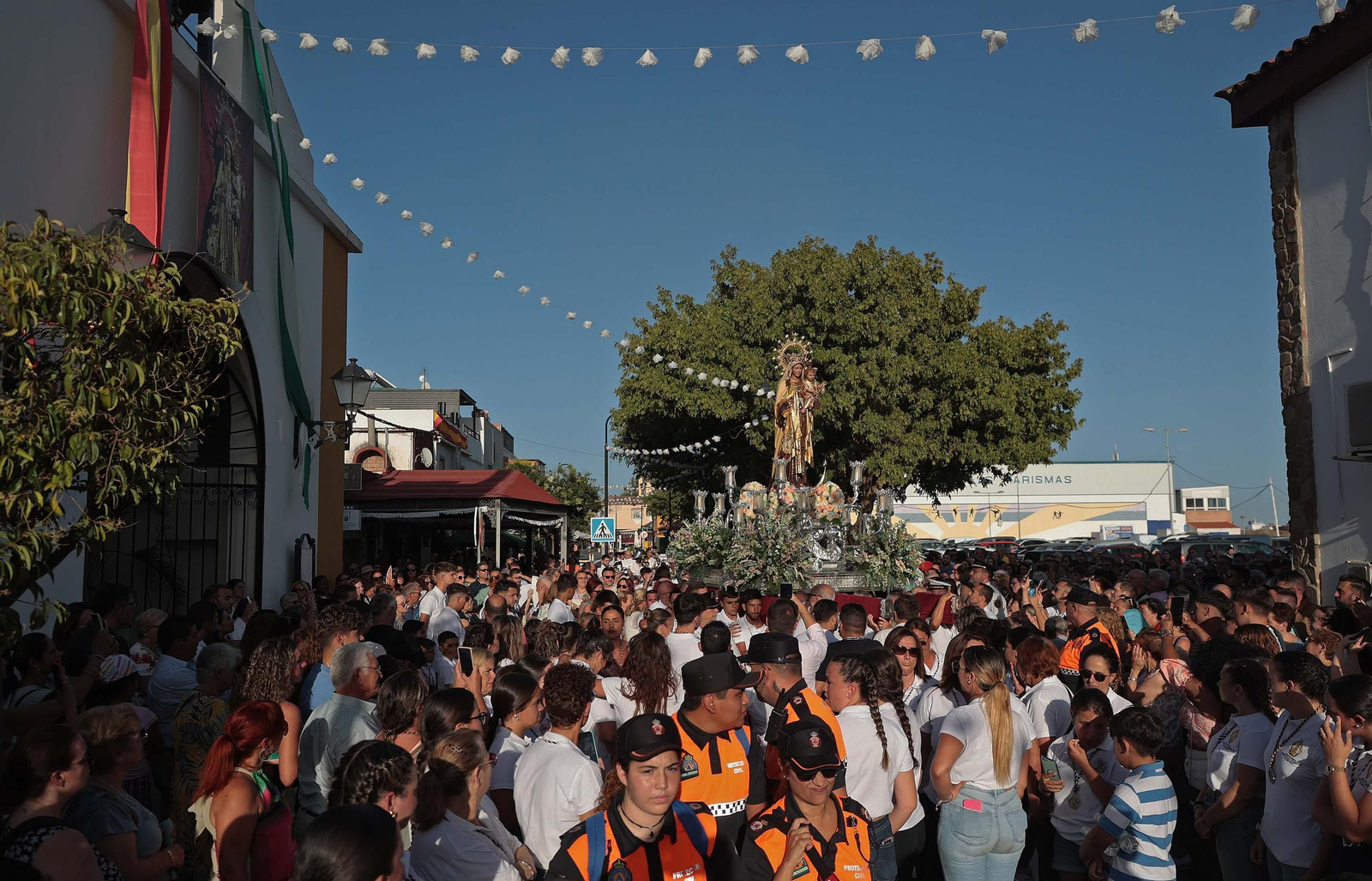 Fotos de la procesión de la Virgen del Carmen en Palmones