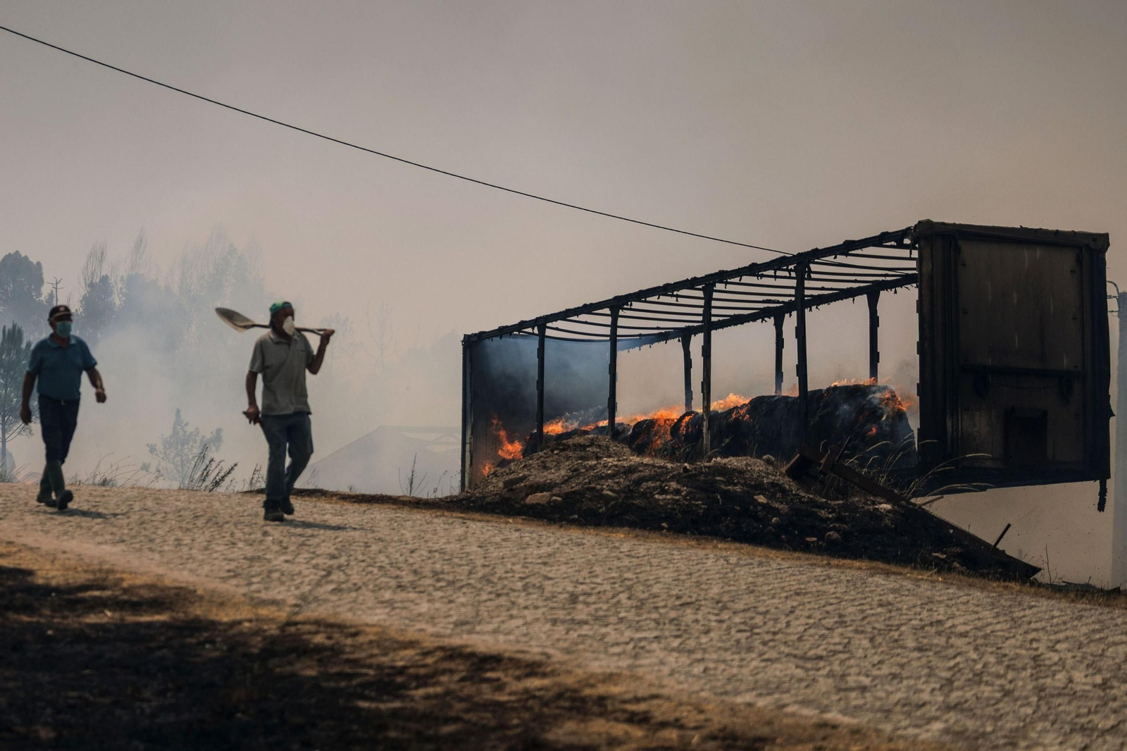 Incendios en Portugal