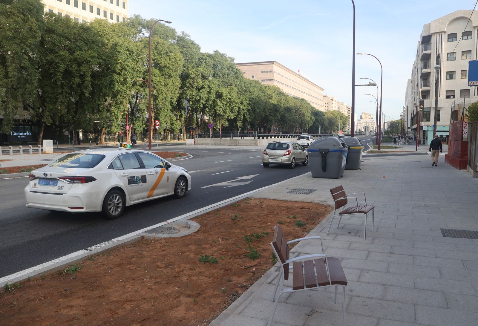 Apertura al tráfico de la Avda San Francisco Javier