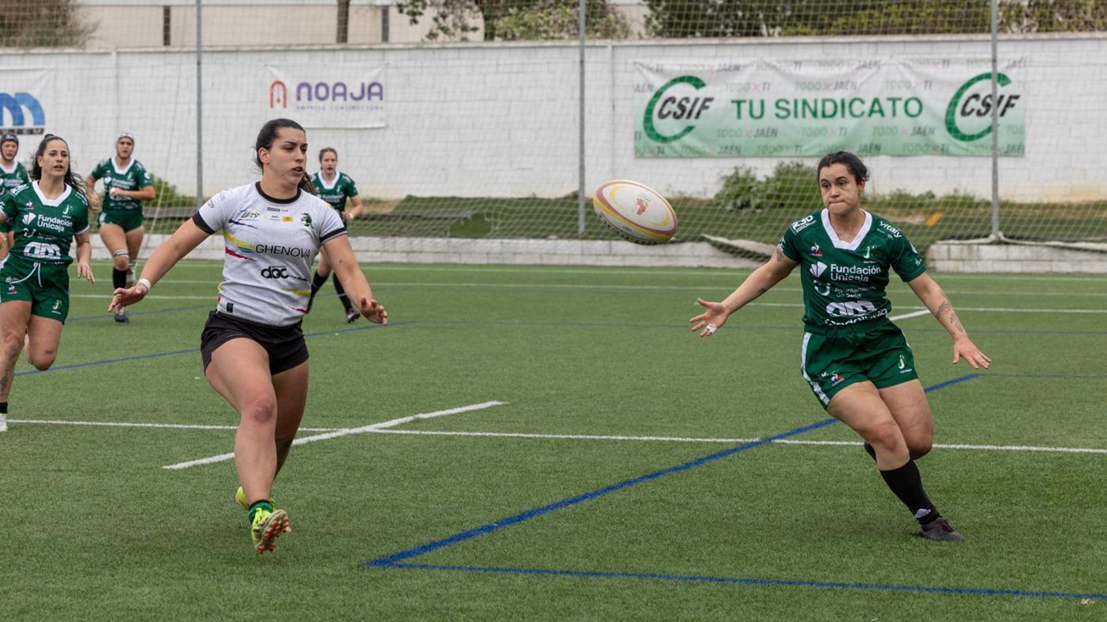 La alegría por el título de campeonas de Jaén Rugby femenino, en imágenes
