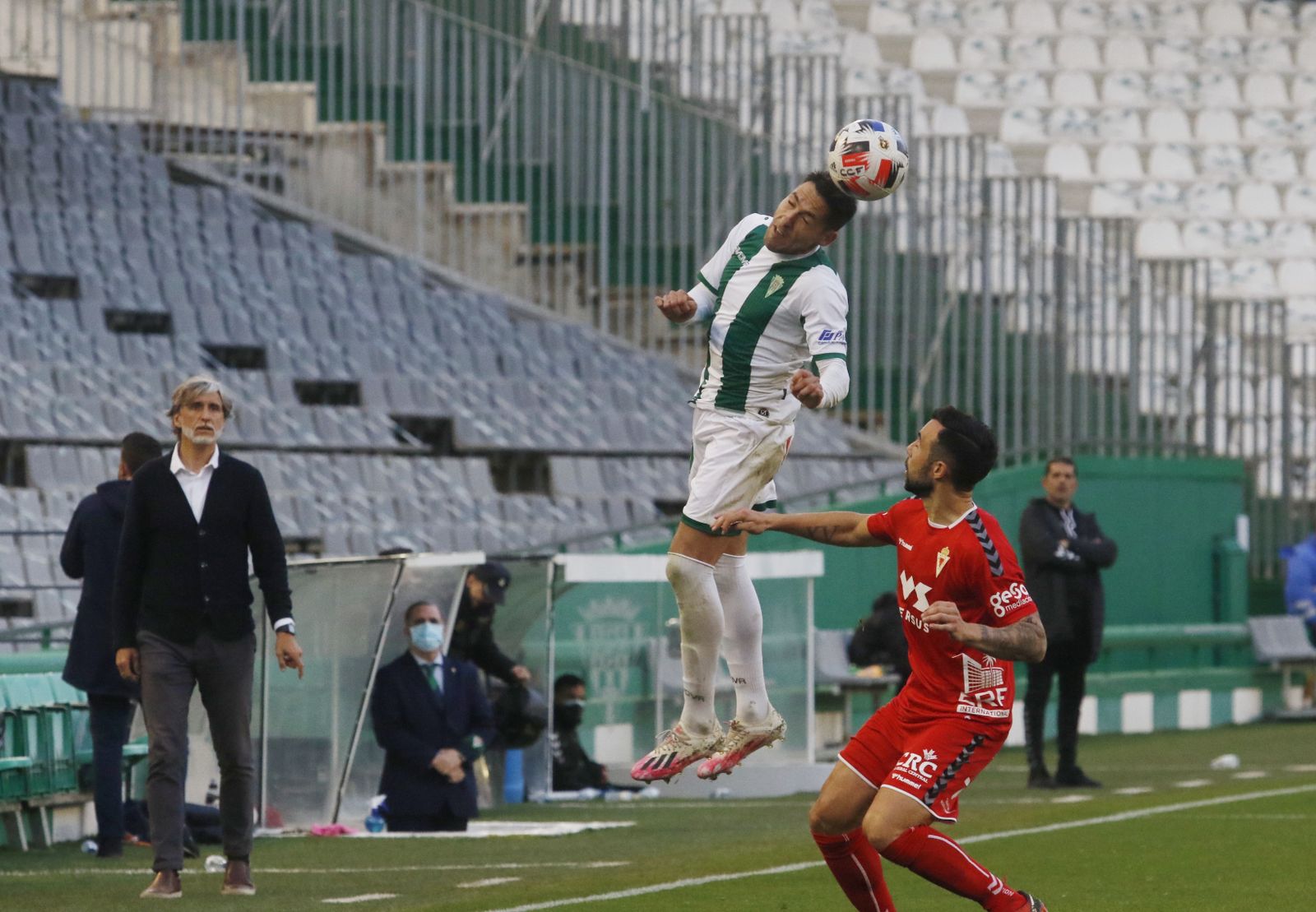 Las fotografías del empate entre el Córdoba CF y el Real Murcia