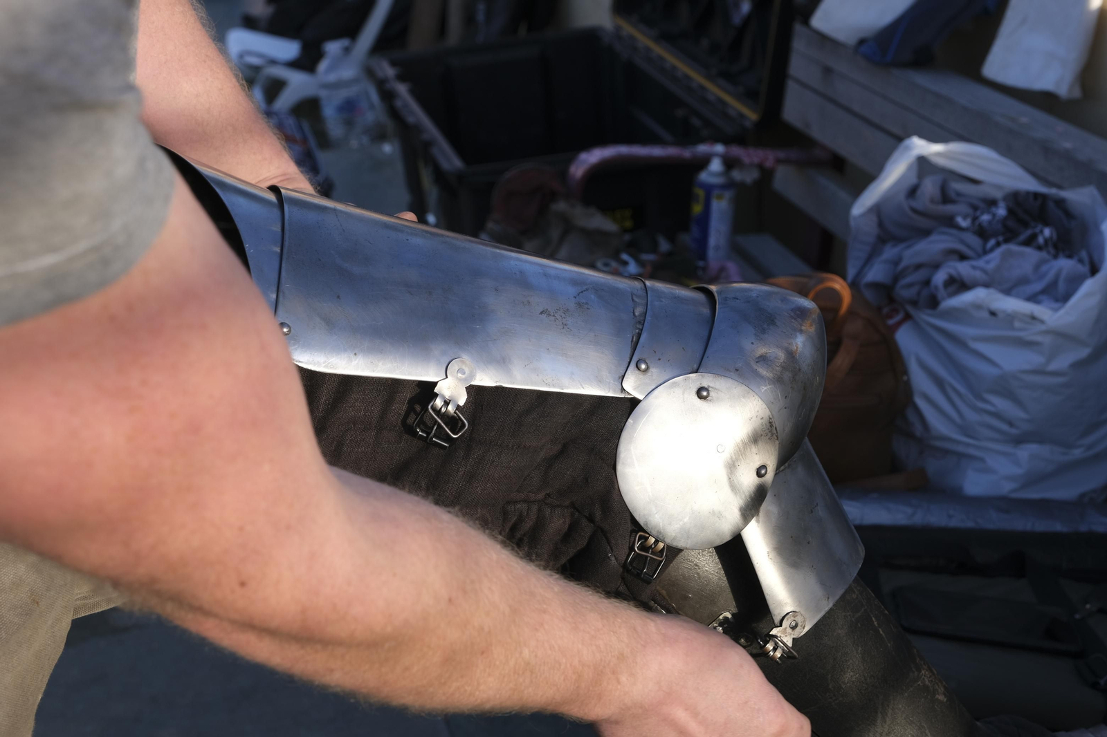 Fotogalería de los combates medievales en Almería