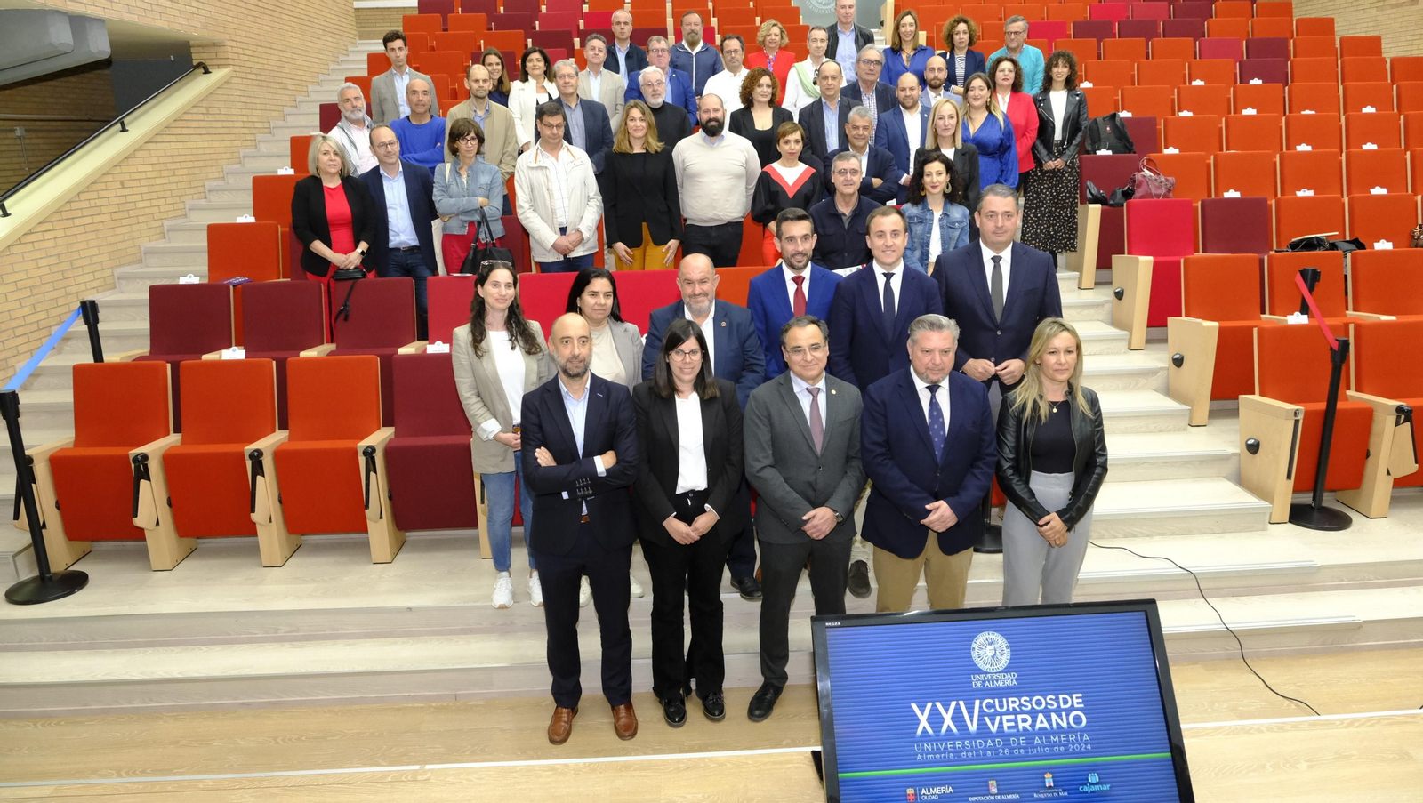 Imágenes de la presentación de los XXV Cursos de Verano de la UAL
