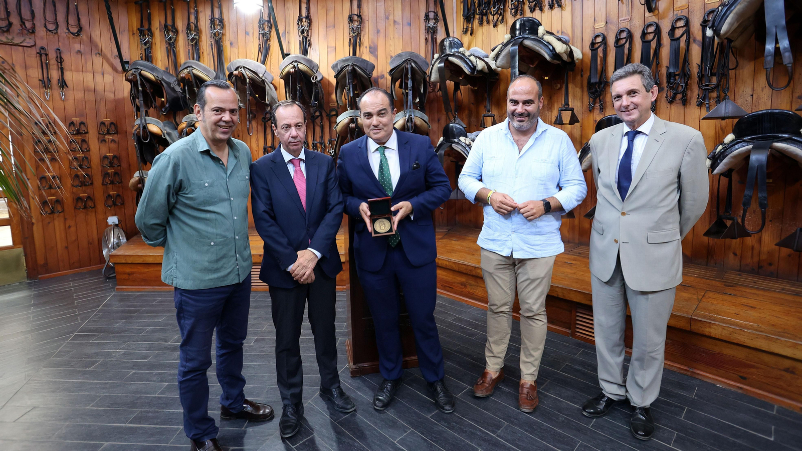 Espectáculo de la Real Escuela Andaluza de Arte Ecuestre dedicada al 40 aniversario de Diario de Jerez