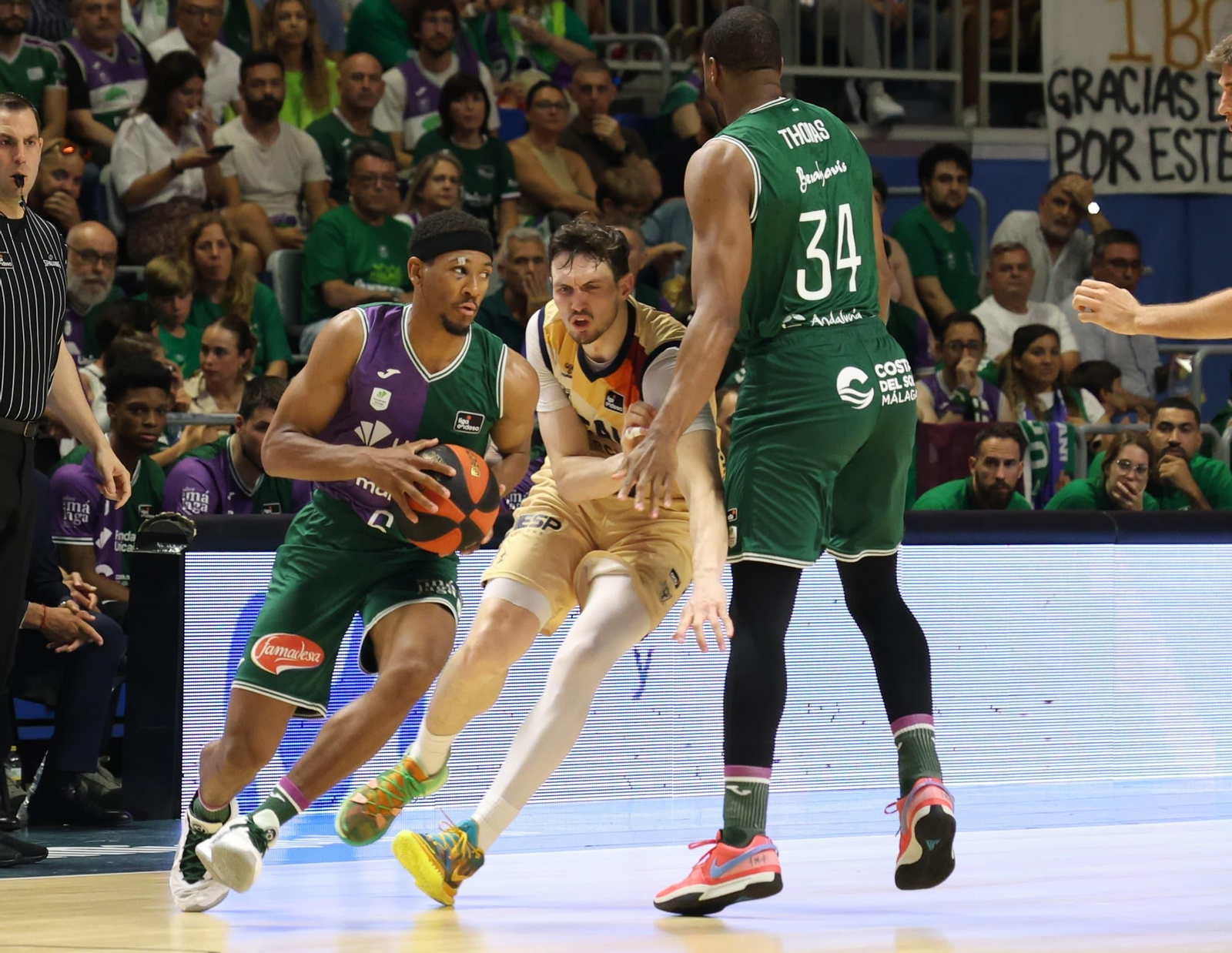 Unicaja-UCAM Murcia, en fotos
