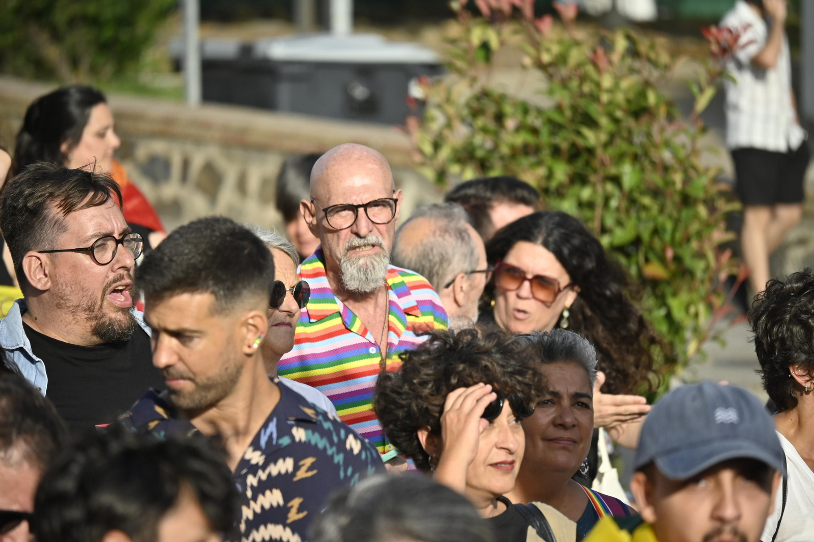 Las mejores imágenes de la manifestacióndel del Orgullo LGTBI en Huelva