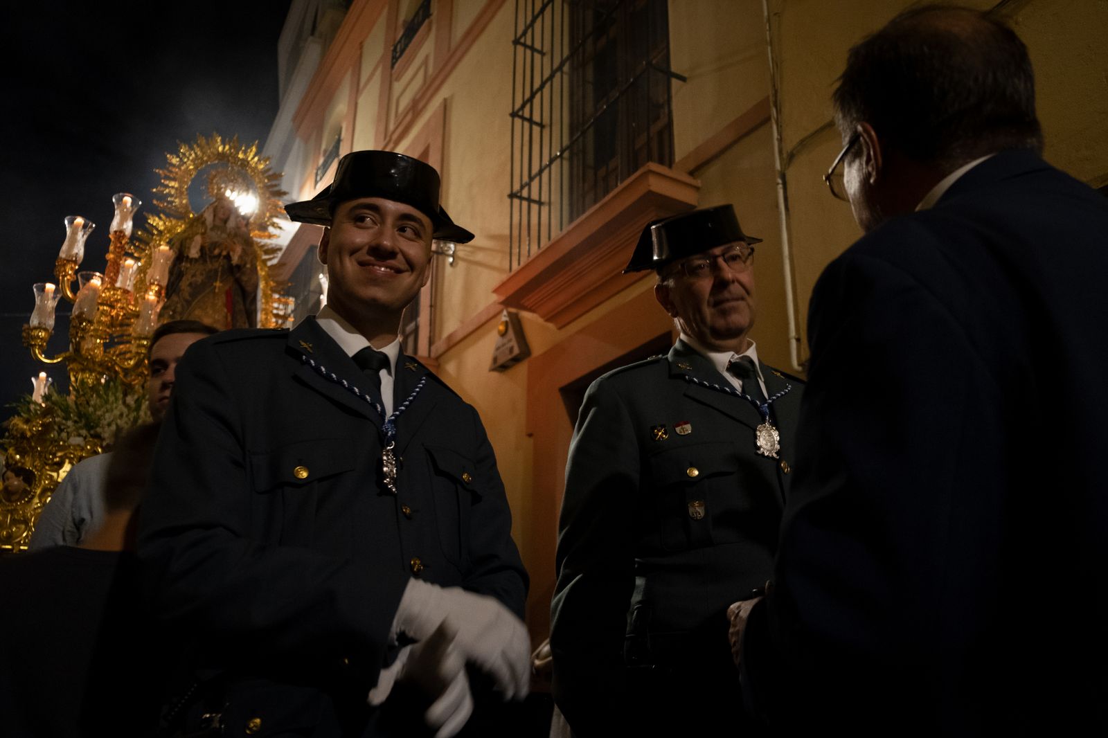 Las imágenes de la procesión de la Virgen de la Luz, en San Esteban