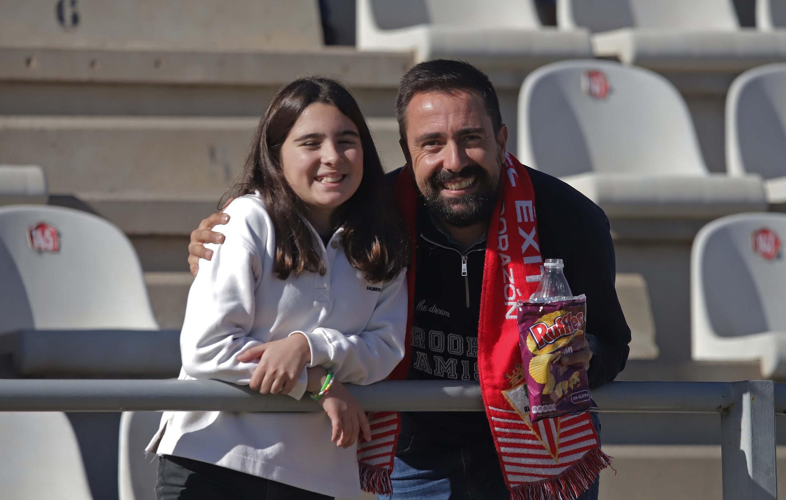 Búscate en el Nuevo Mirador durante el Algeciras - Atlético Madreliño de Primera Federación