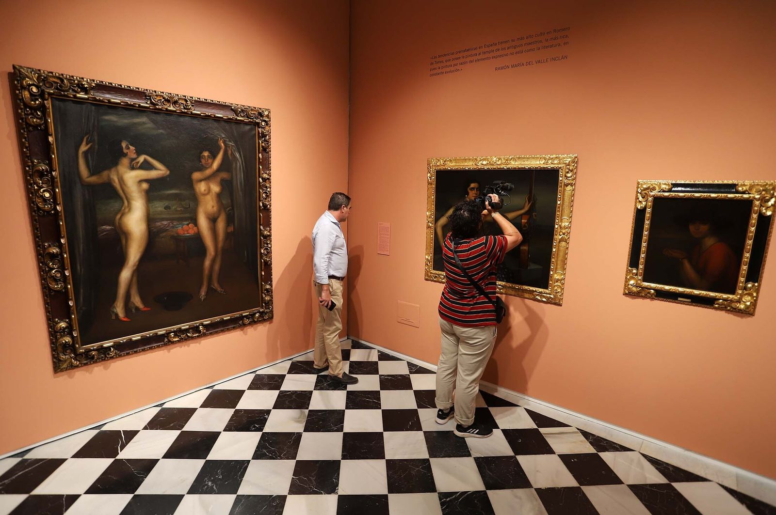 Inauguración de la exposición 'Julio Romero de Torres. El sentimiento místico', en imágenes