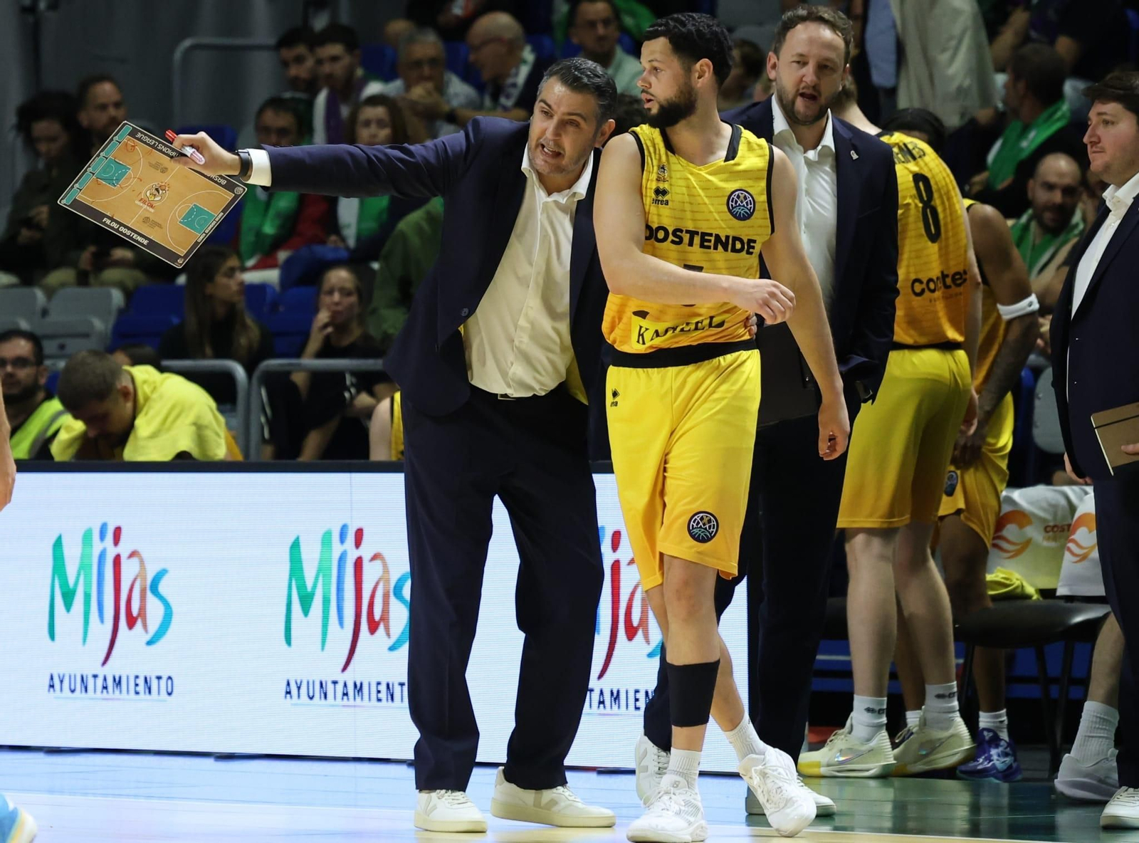 El Unicaja-Filou Oostende, en fotos