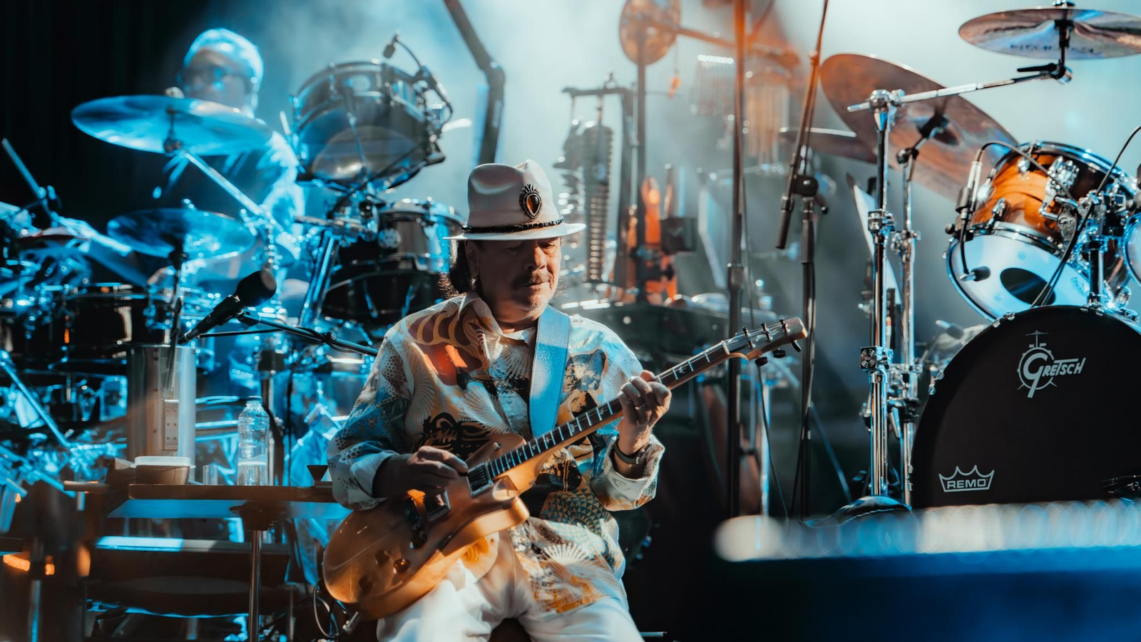 Las imágenes del concierto de Carlos Santana en Tío Pepe Festival en Jerez