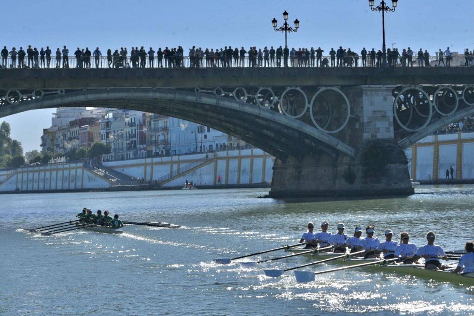 Las imágenes de la Regata Sevilla-Betis