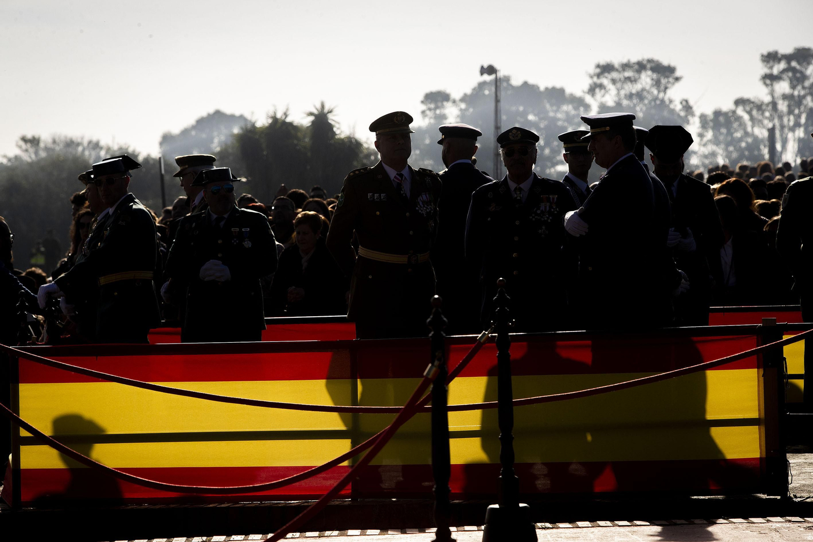 Imágenes de la jura de bandera en Camposoto