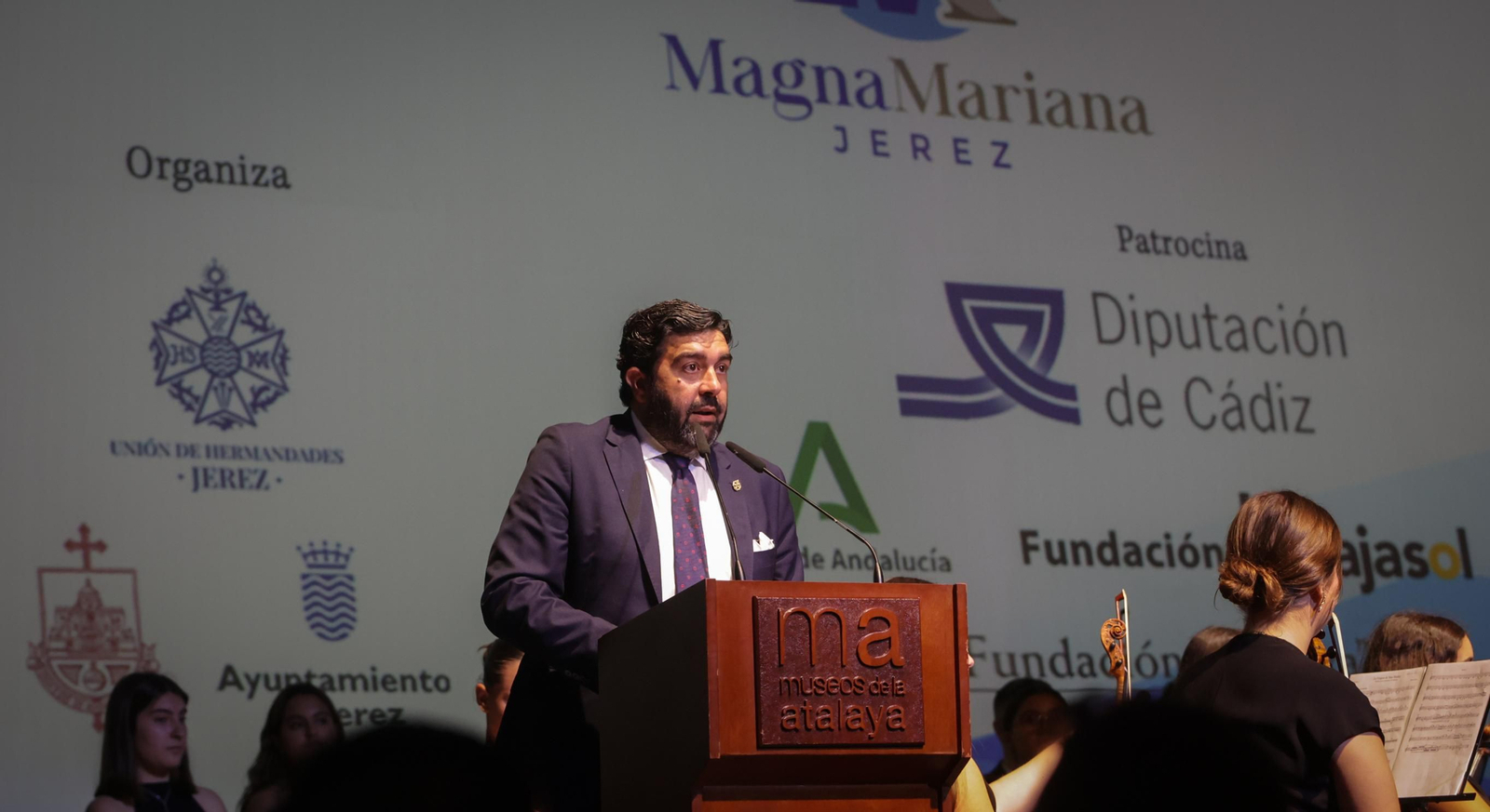 Imágenes de la presentación de la procesión Magna Mariana de Jerez